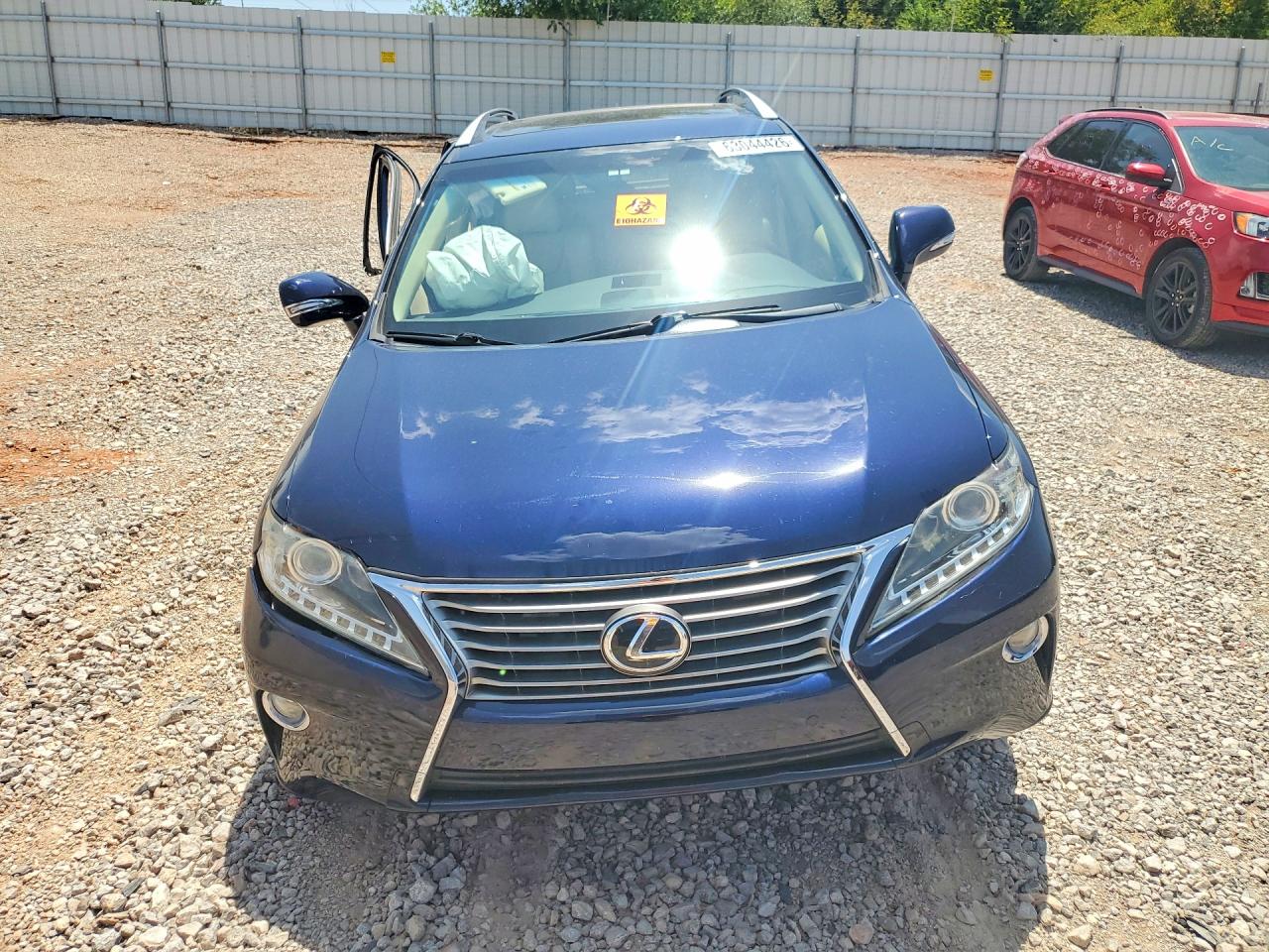 2015 Lexus Rx 350 Base Blue vin: 2T2ZK1BAXFC161513