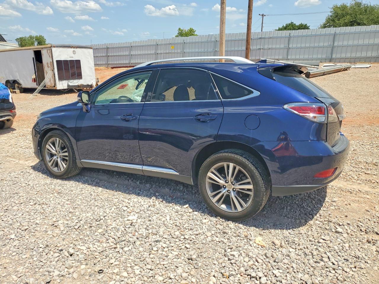 2015 Lexus Rx 350 Base Blue vin: 2T2ZK1BAXFC161513