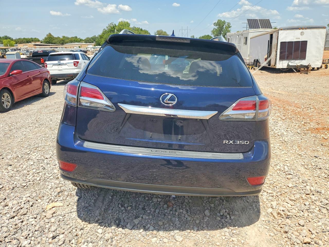 2015 Lexus Rx 350 Base Blue vin: 2T2ZK1BAXFC161513