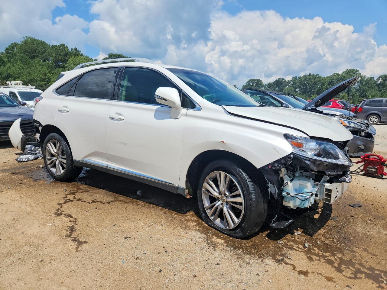 2015 Lexus Rx 350 Base White vin: 2T2ZK1BAXFC167506