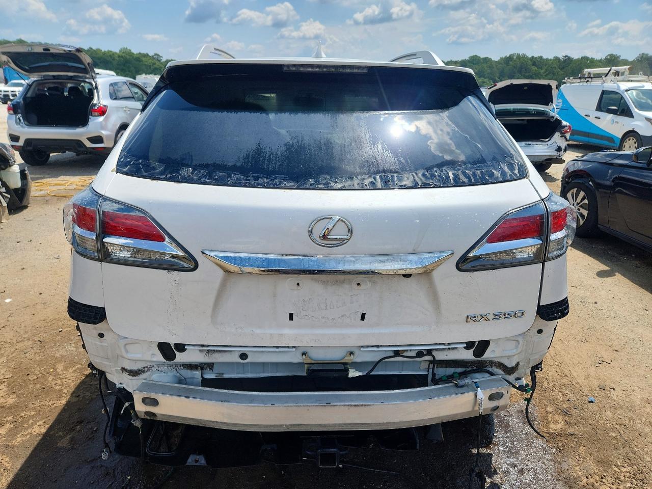 2015 Lexus Rx 350 Base White vin: 2T2ZK1BAXFC167506