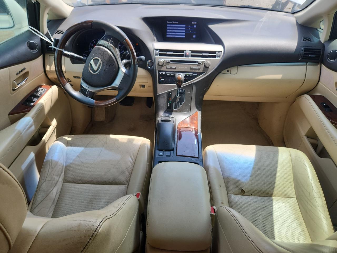 2015 Lexus Rx 350 Base White vin: 2T2ZK1BAXFC167506 Damage: Right Front Seat Cushion, Worn, Replacement Required
