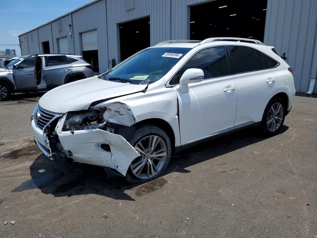 2015 Lexus Rx 350 White vin: 2T2ZK1BAXFC168025