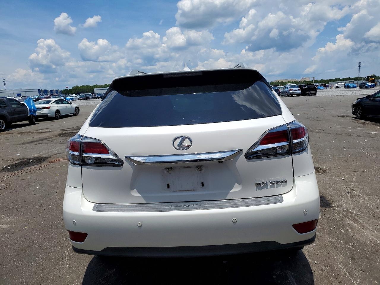 2015 Lexus Rx 350 White vin: 2T2ZK1BAXFC168025