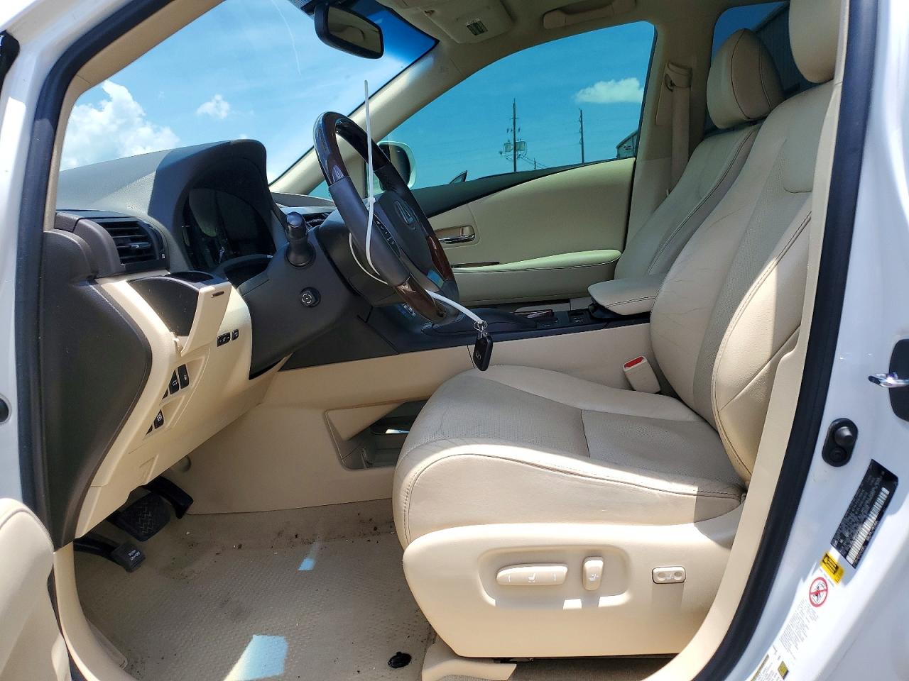 2015 Lexus Rx 350 White vin: 2T2ZK1BAXFC168025