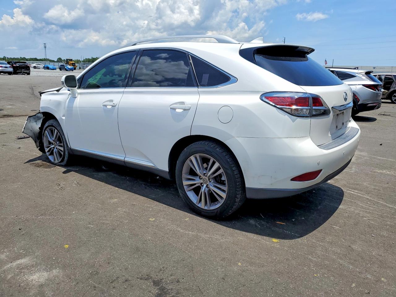 2015 Lexus Rx 350 White vin: 2T2ZK1BAXFC168025