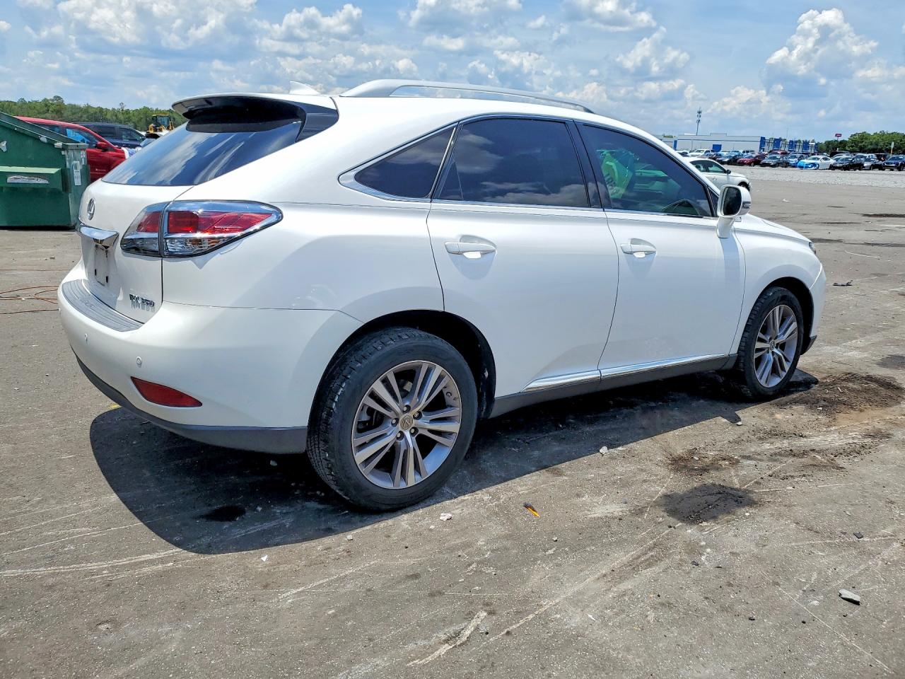 2015 Lexus Rx 350 White vin: 2T2ZK1BAXFC168025