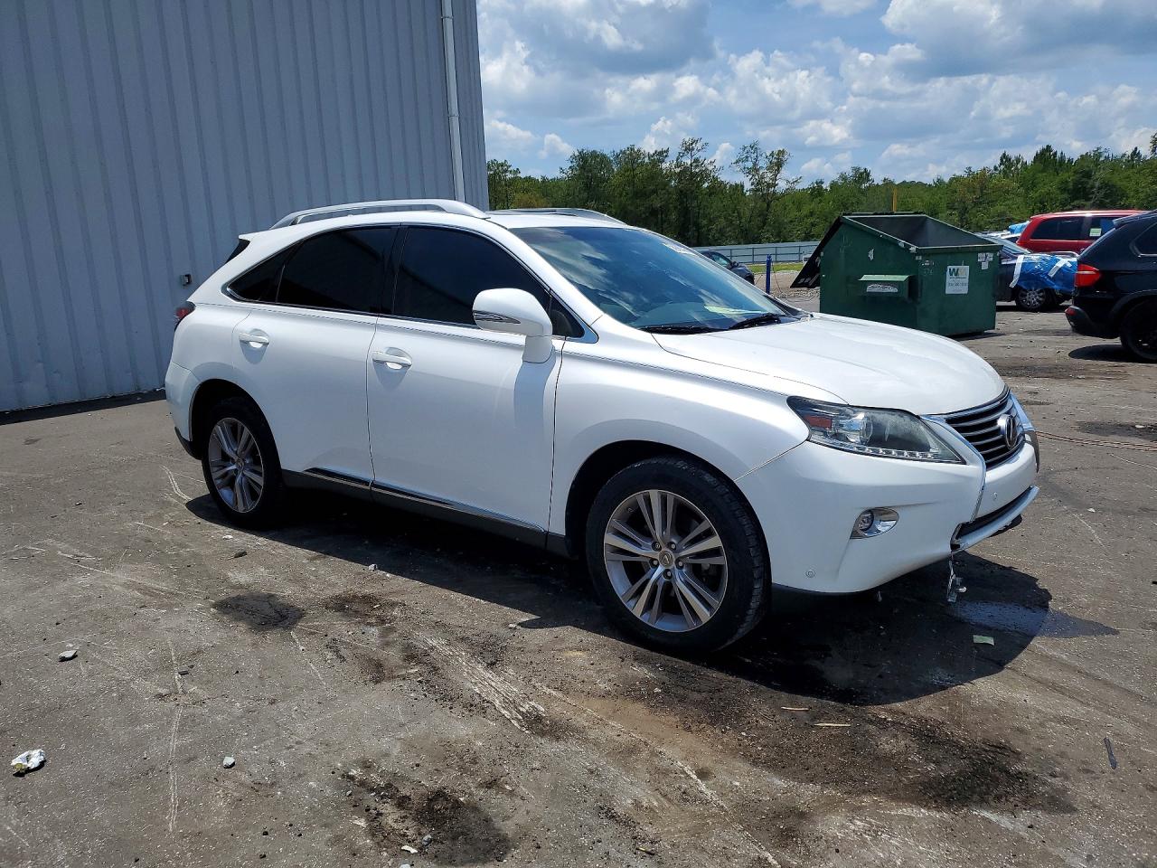 2015 Lexus Rx 350 White vin: 2T2ZK1BAXFC168025