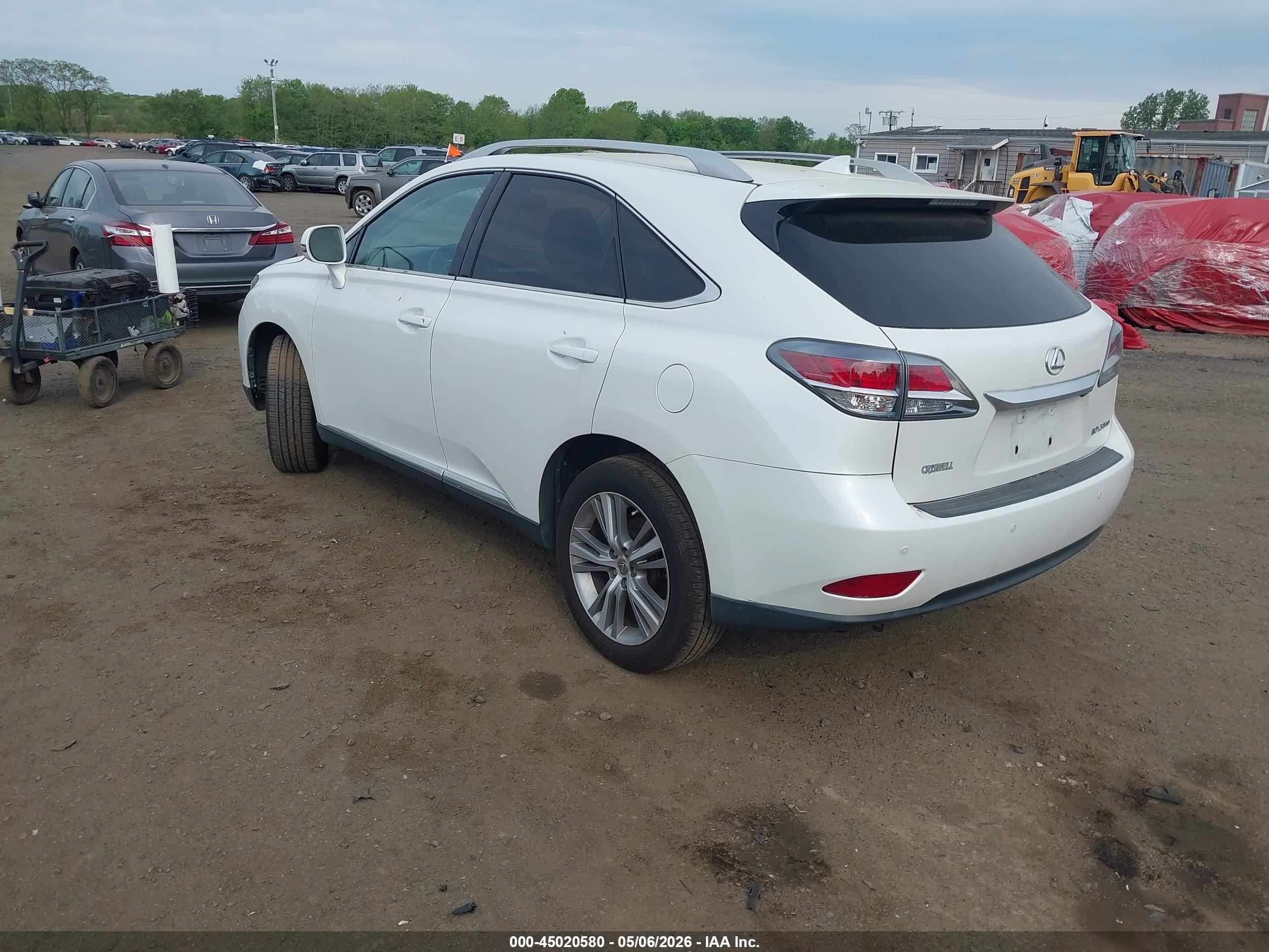 2015 Lexus Rx 350   Белый vin: 2T2ZK1BAXFC186427