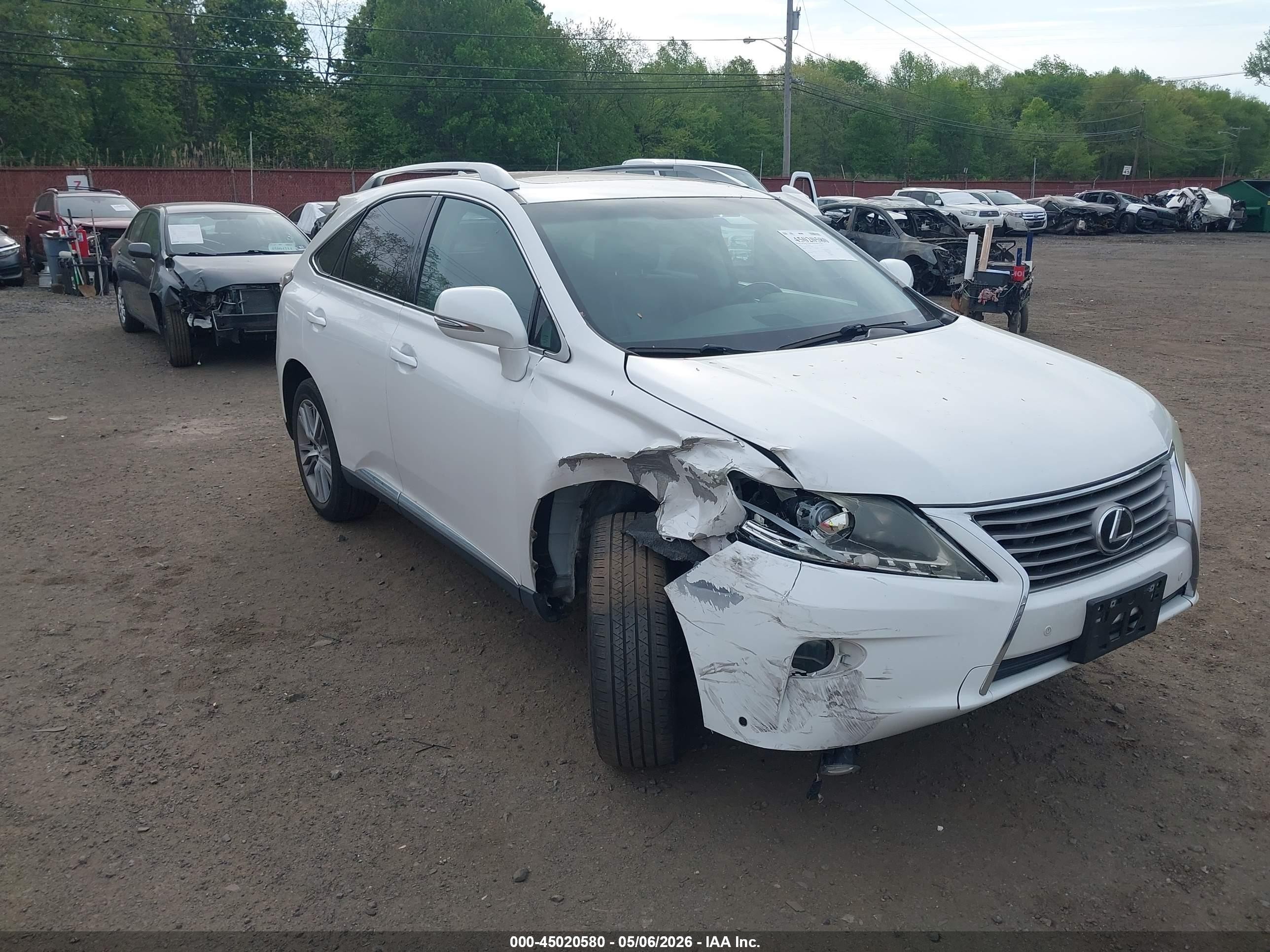 2015 Lexus Rx 350   Белый vin: 2T2ZK1BAXFC186427