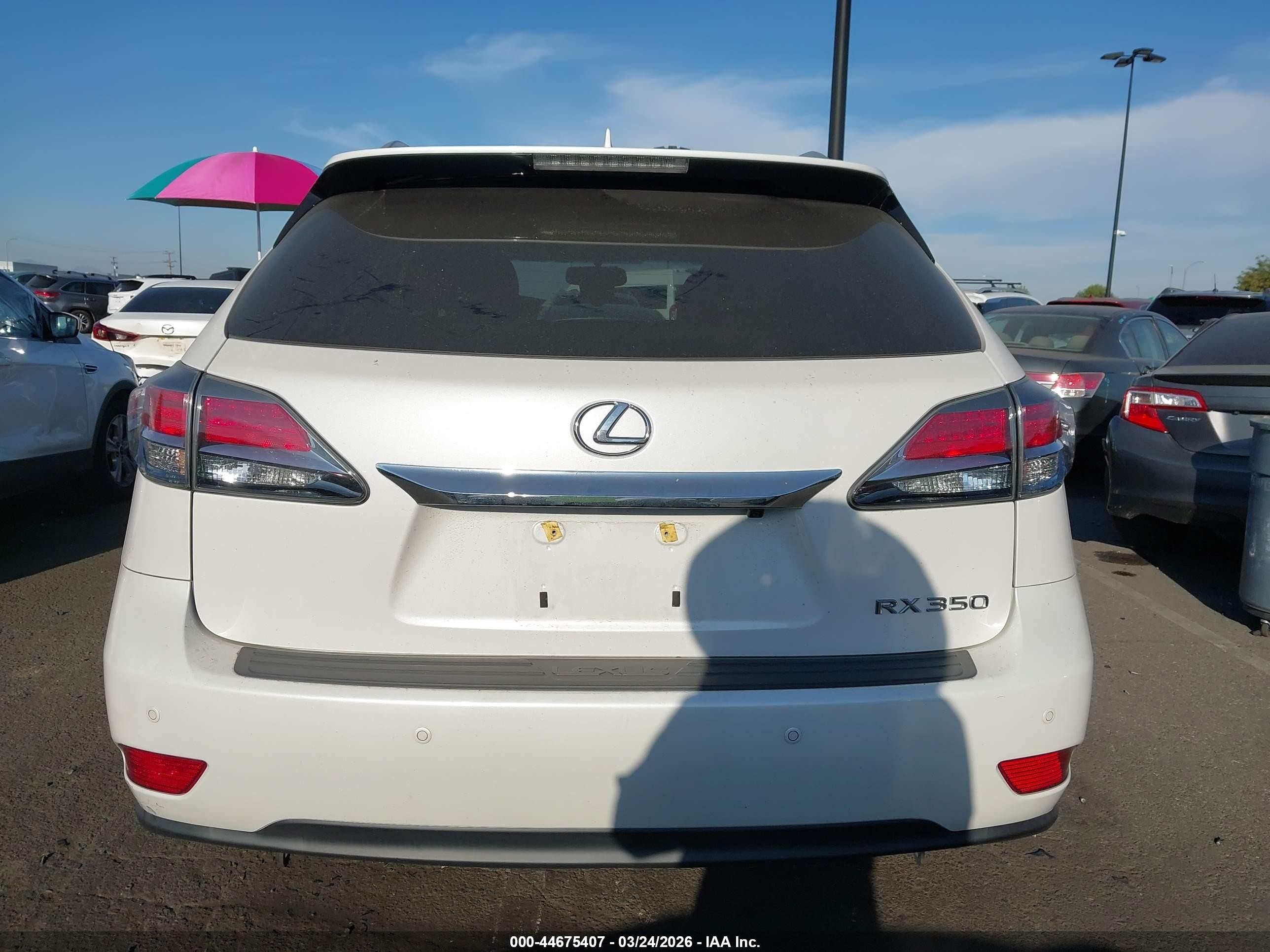 2015 Lexus Rx 350   White vin: 2T2ZK1BAXFC188775