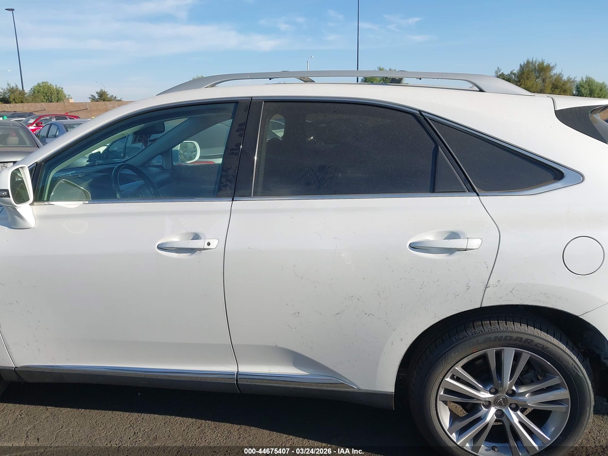2015 Lexus Rx 350   White vin: 2T2ZK1BAXFC188775
