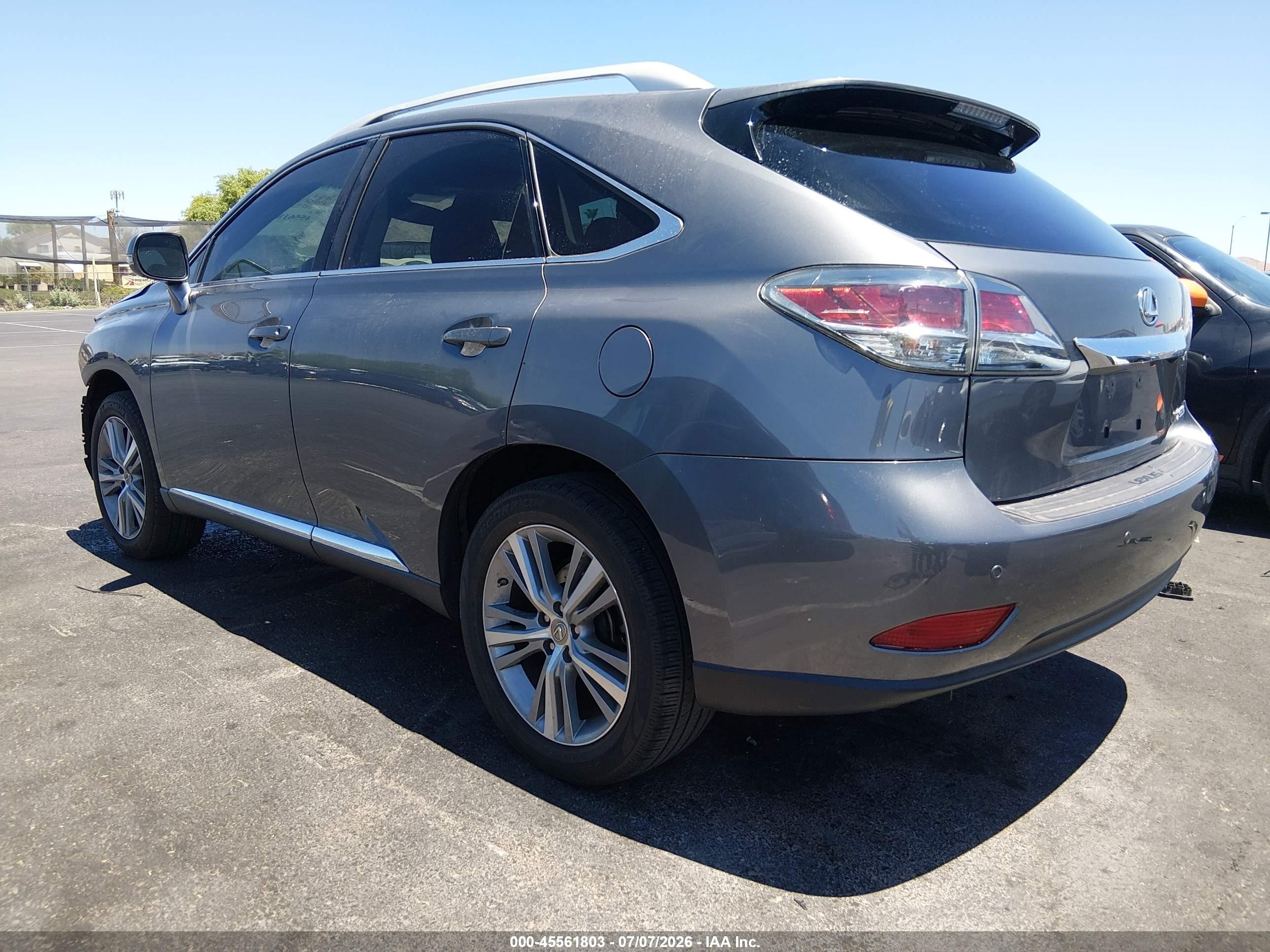 2015 Lexus Rx 350   Gray vin: 2T2ZK1BAXFC191515