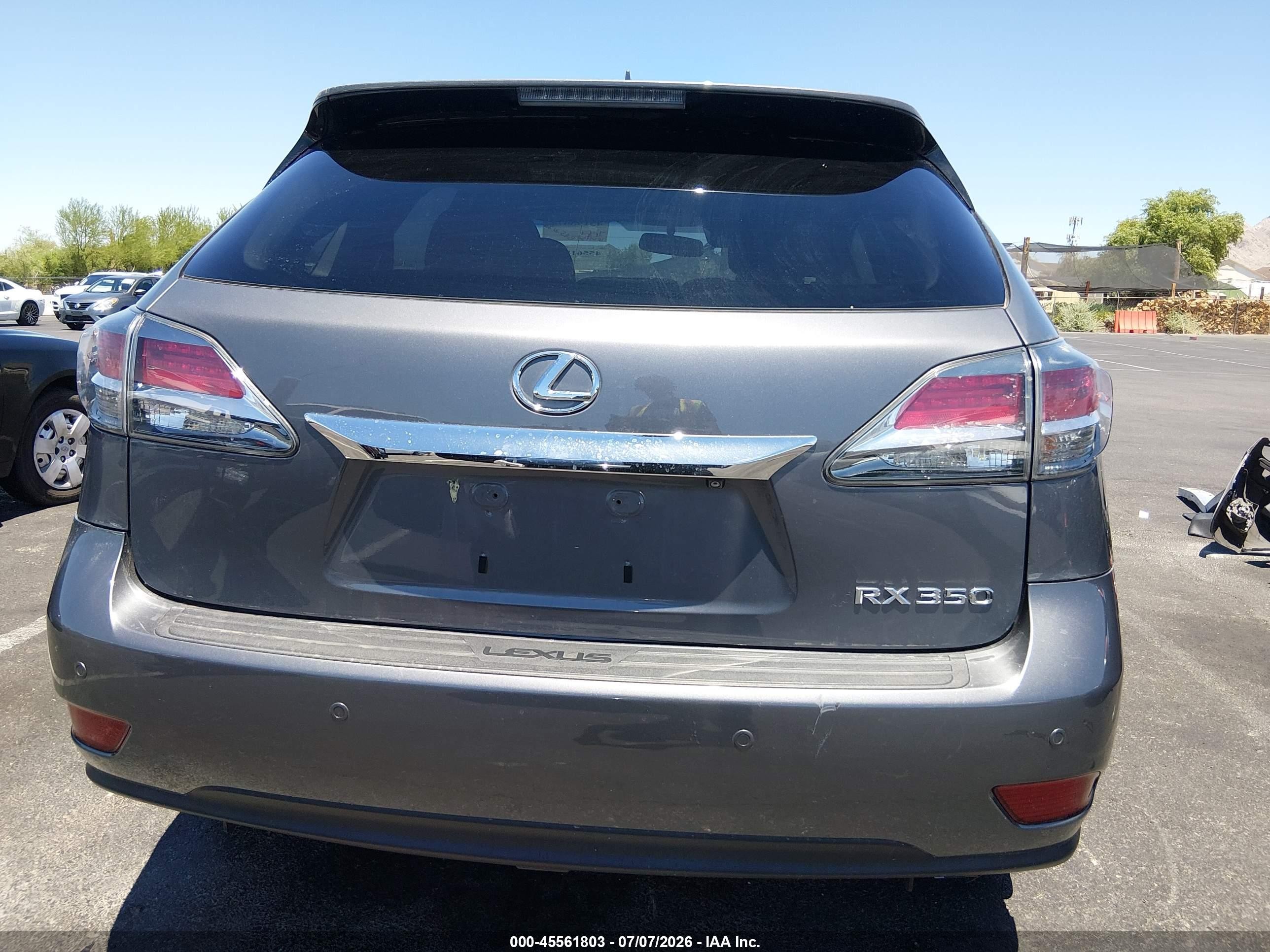 2015 Lexus Rx 350   Gray vin: 2T2ZK1BAXFC191515