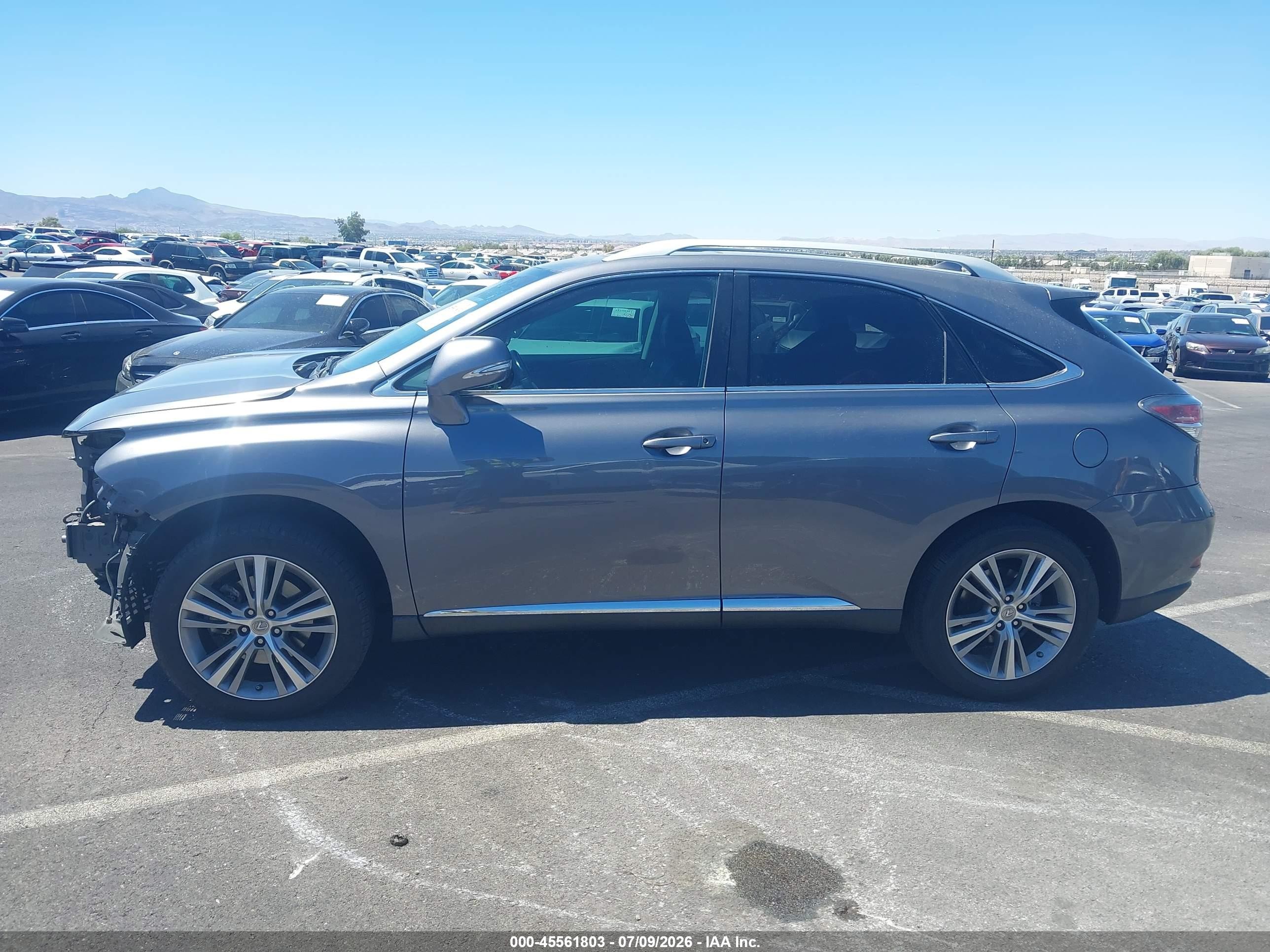 2015 Lexus Rx 350   Gray vin: 2T2ZK1BAXFC191515
