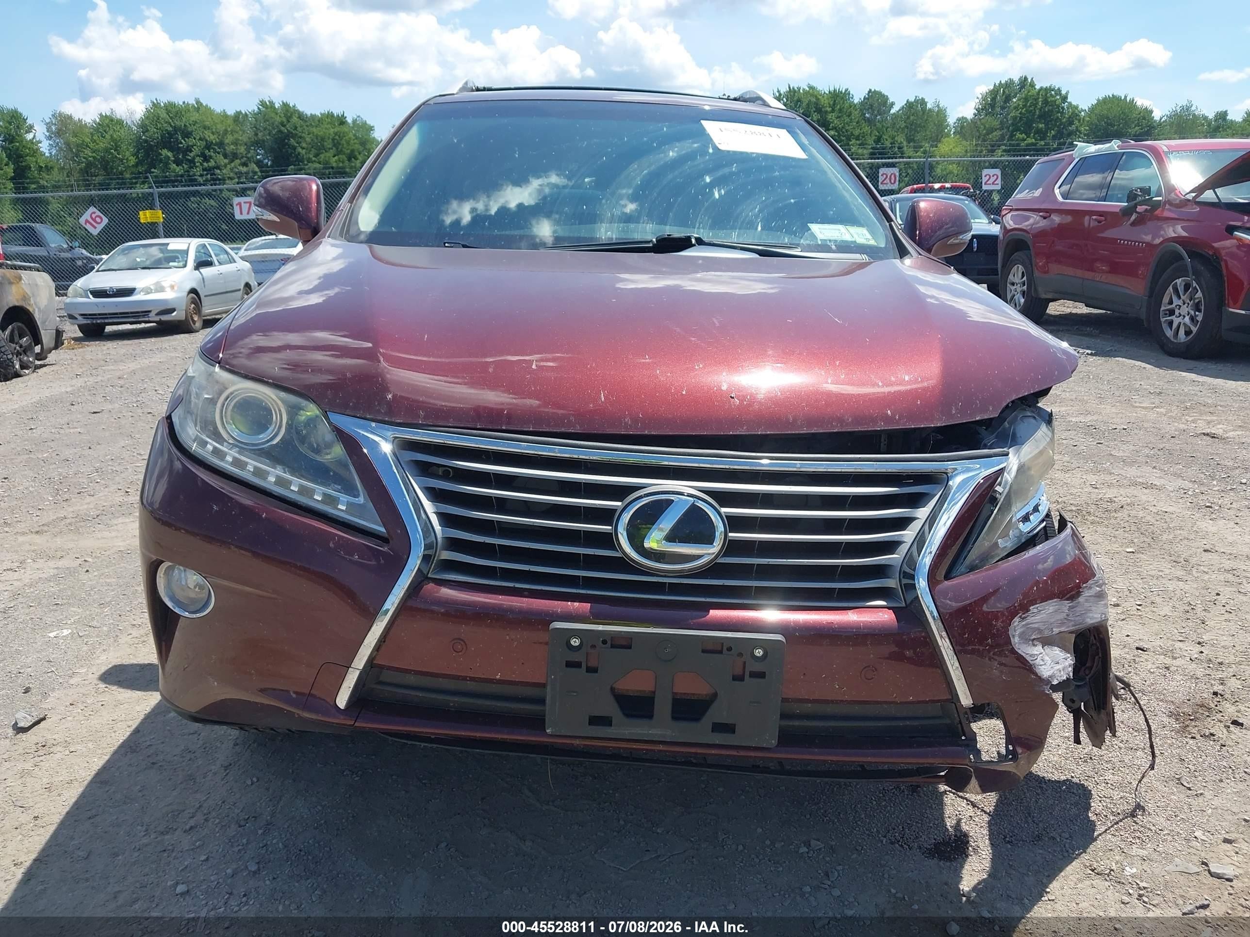 2015 Lexus Rx 350   Burgundy vin: 2T2ZK1BAXFC191854