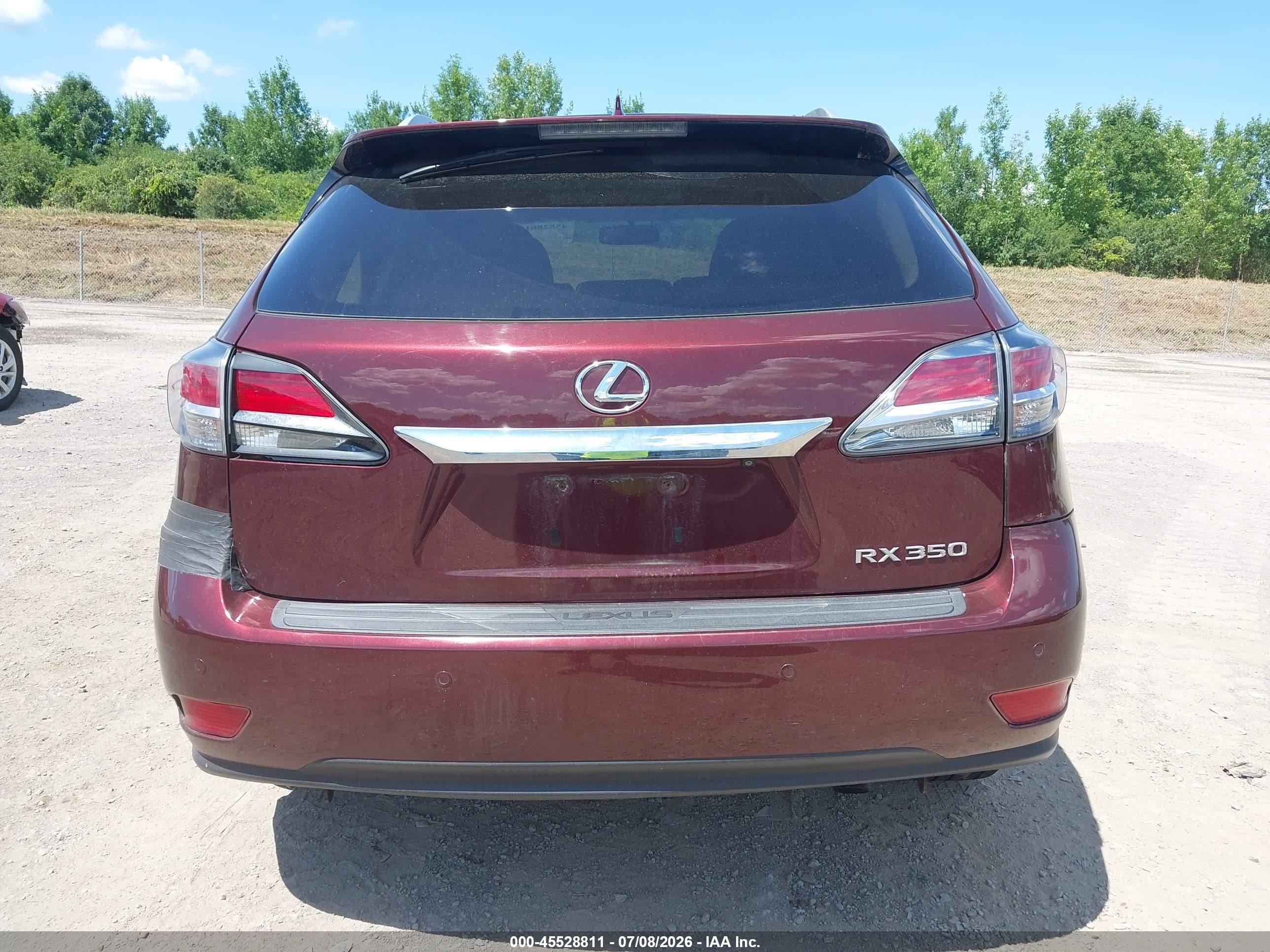 2015 Lexus Rx 350   Burgundy vin: 2T2ZK1BAXFC191854