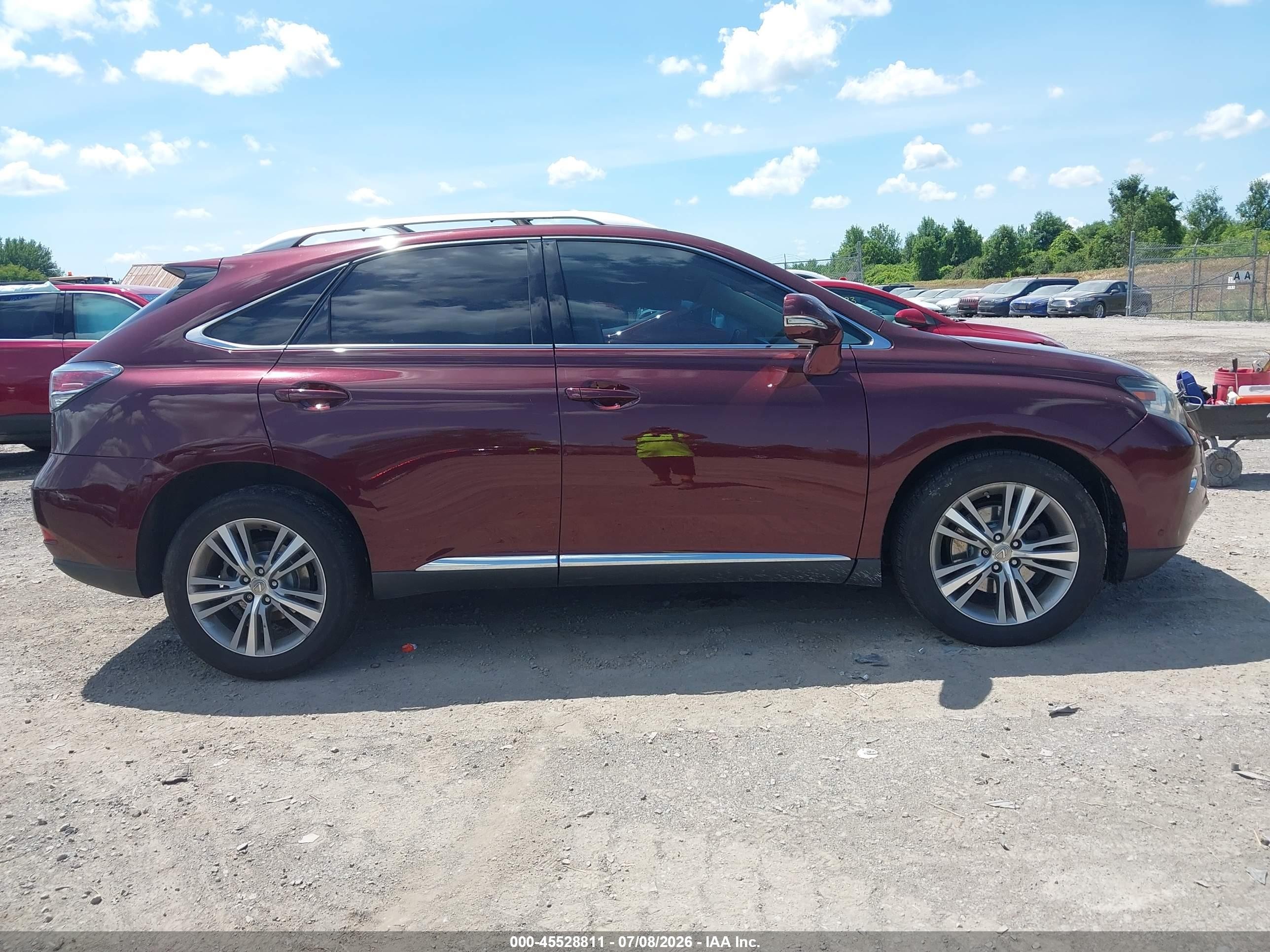 2015 Lexus Rx 350   Burgundy vin: 2T2ZK1BAXFC191854