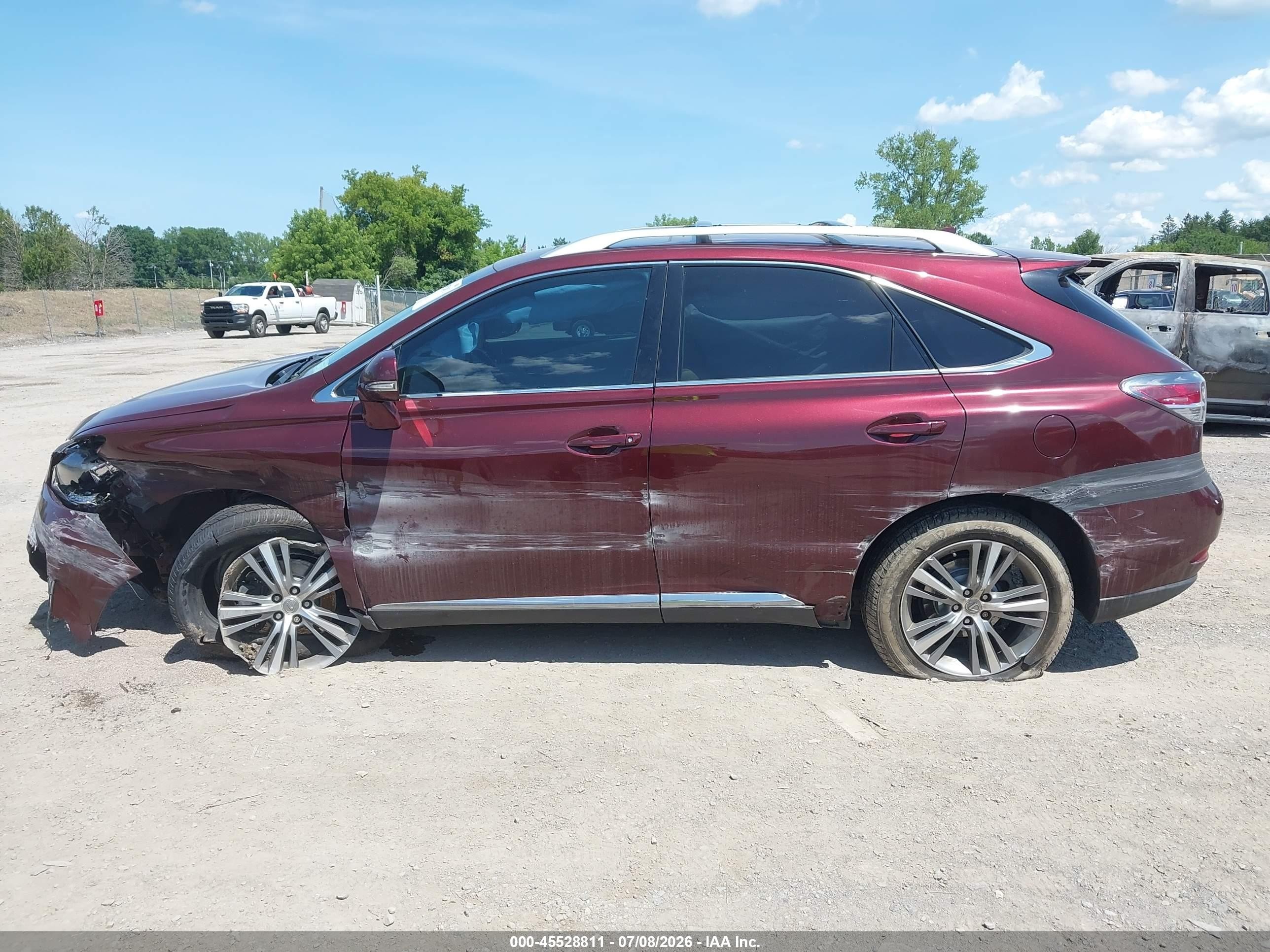 2015 Lexus Rx 350   Burgundy vin: 2T2ZK1BAXFC191854