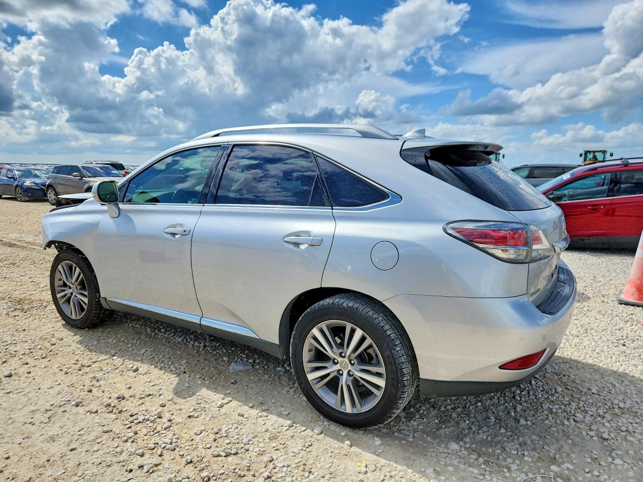 2015 Lexus Rx 350 Silver vin: 2T2ZK1BAXFC203632