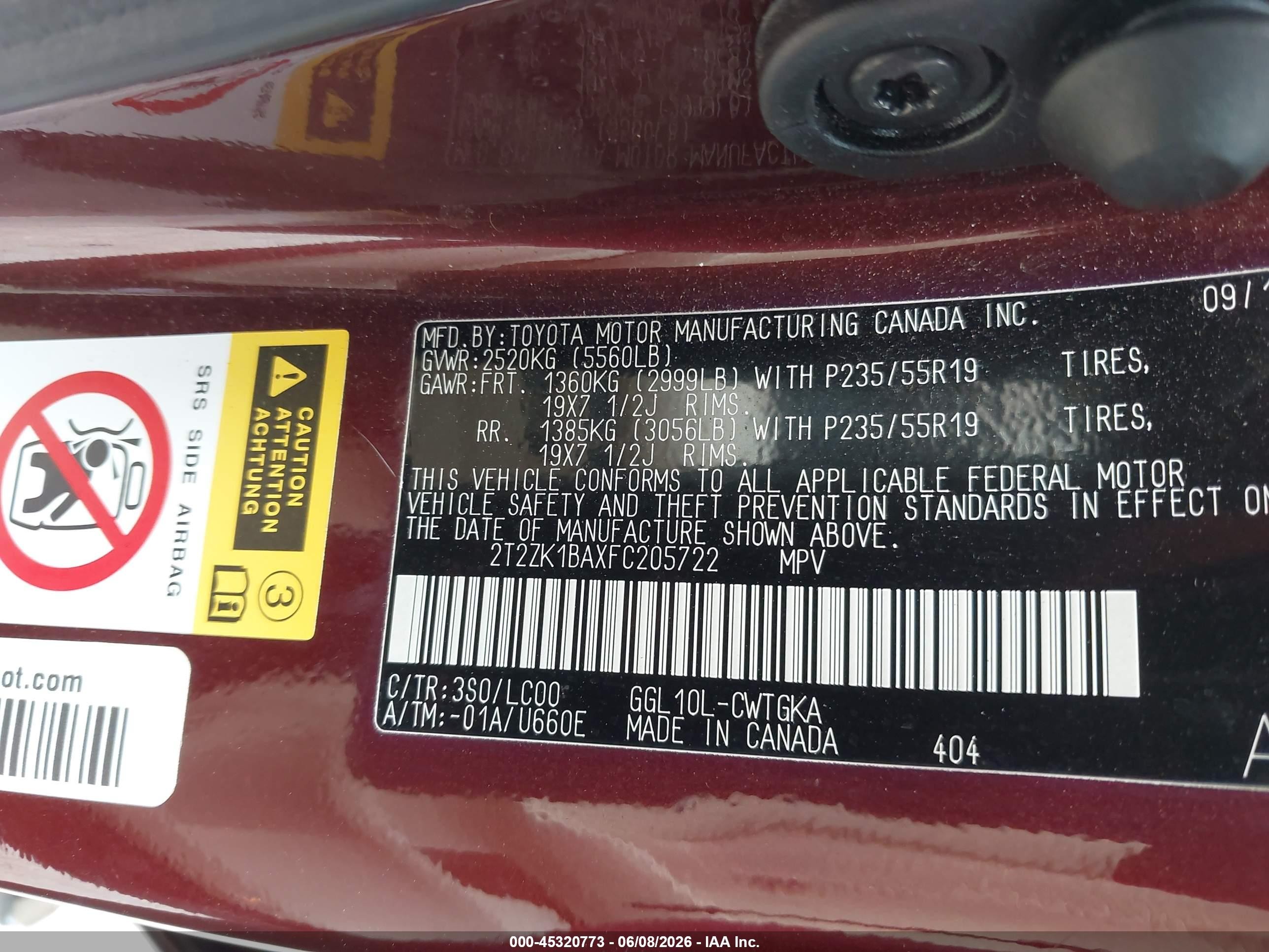 2015 Lexus Rx 350   Maroon vin: 2T2ZK1BAXFC205722