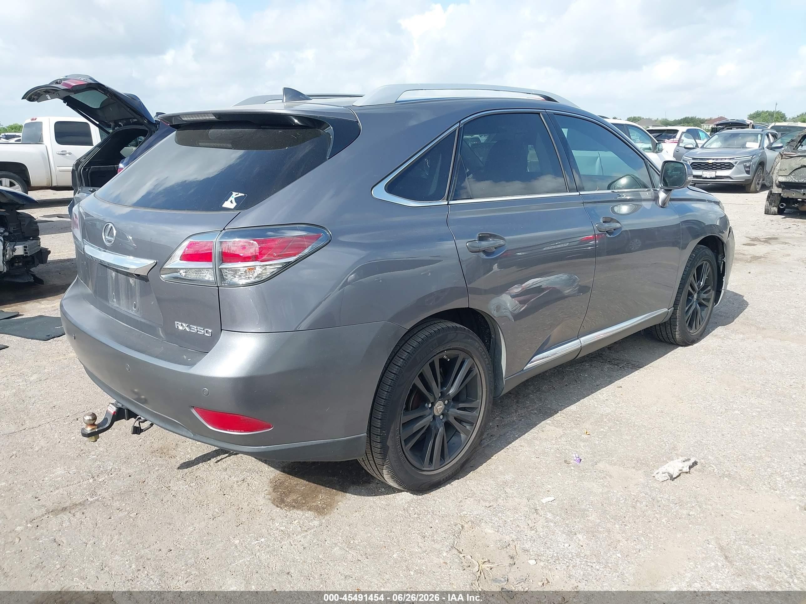 2015 Lexus Rx 350   Серый vin: 2T2ZK1BAXFC207860