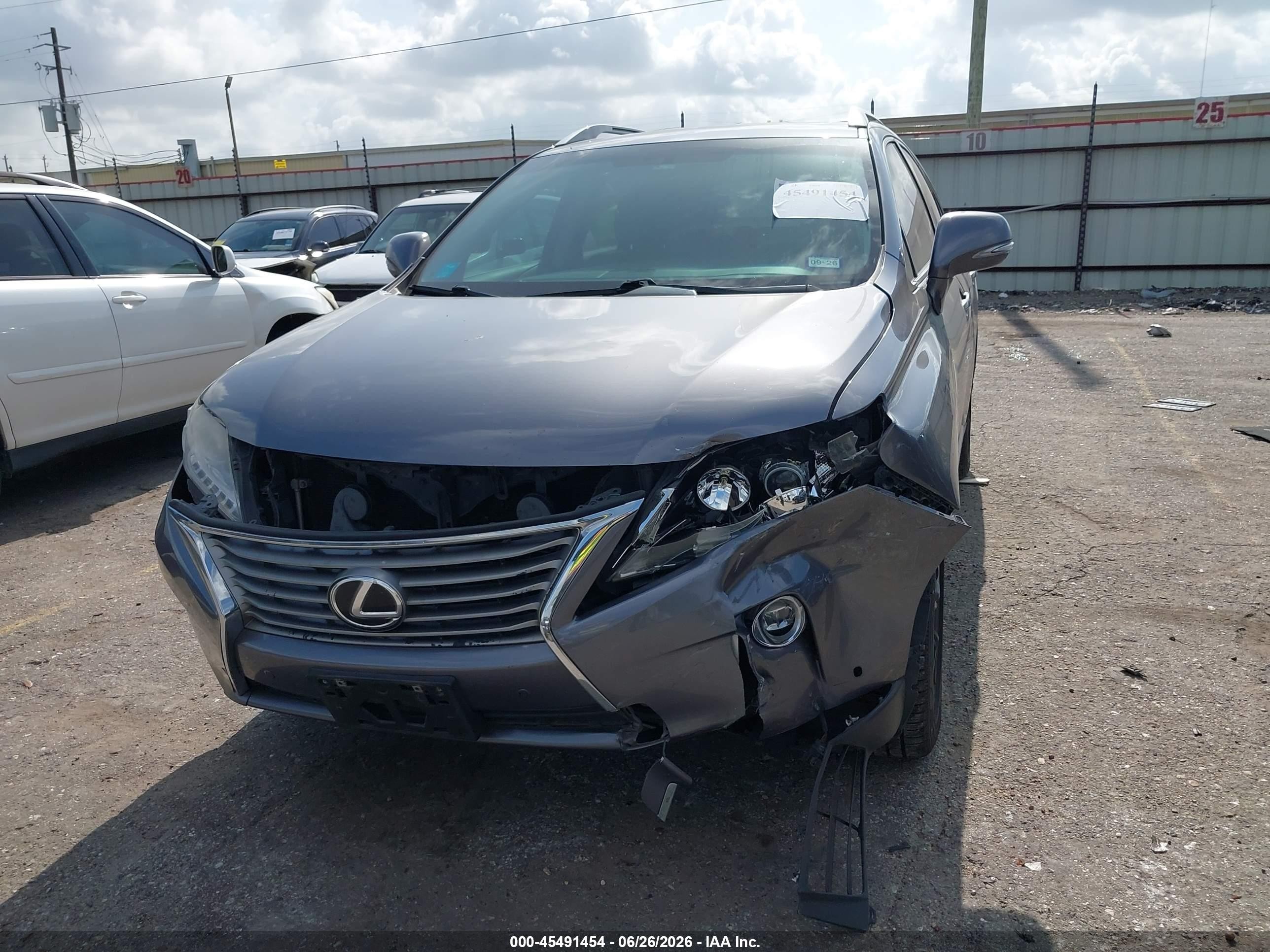 2015 Lexus Rx 350   Серый vin: 2T2ZK1BAXFC207860