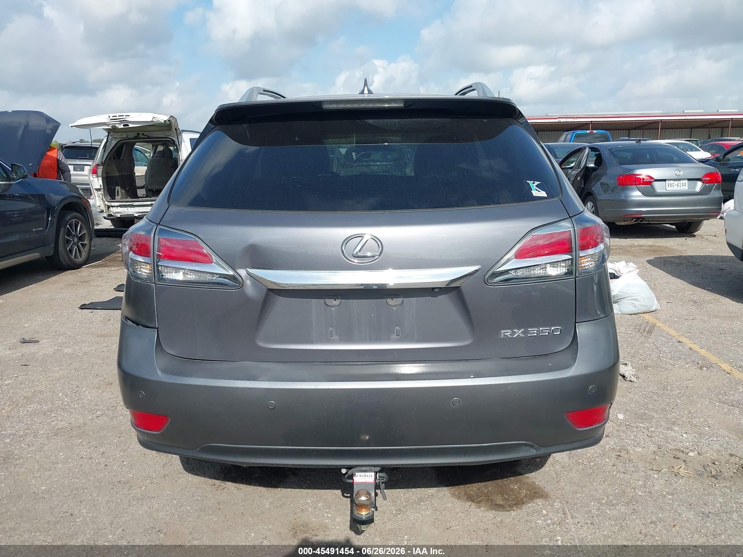 2015 Lexus Rx 350   Серый vin: 2T2ZK1BAXFC207860