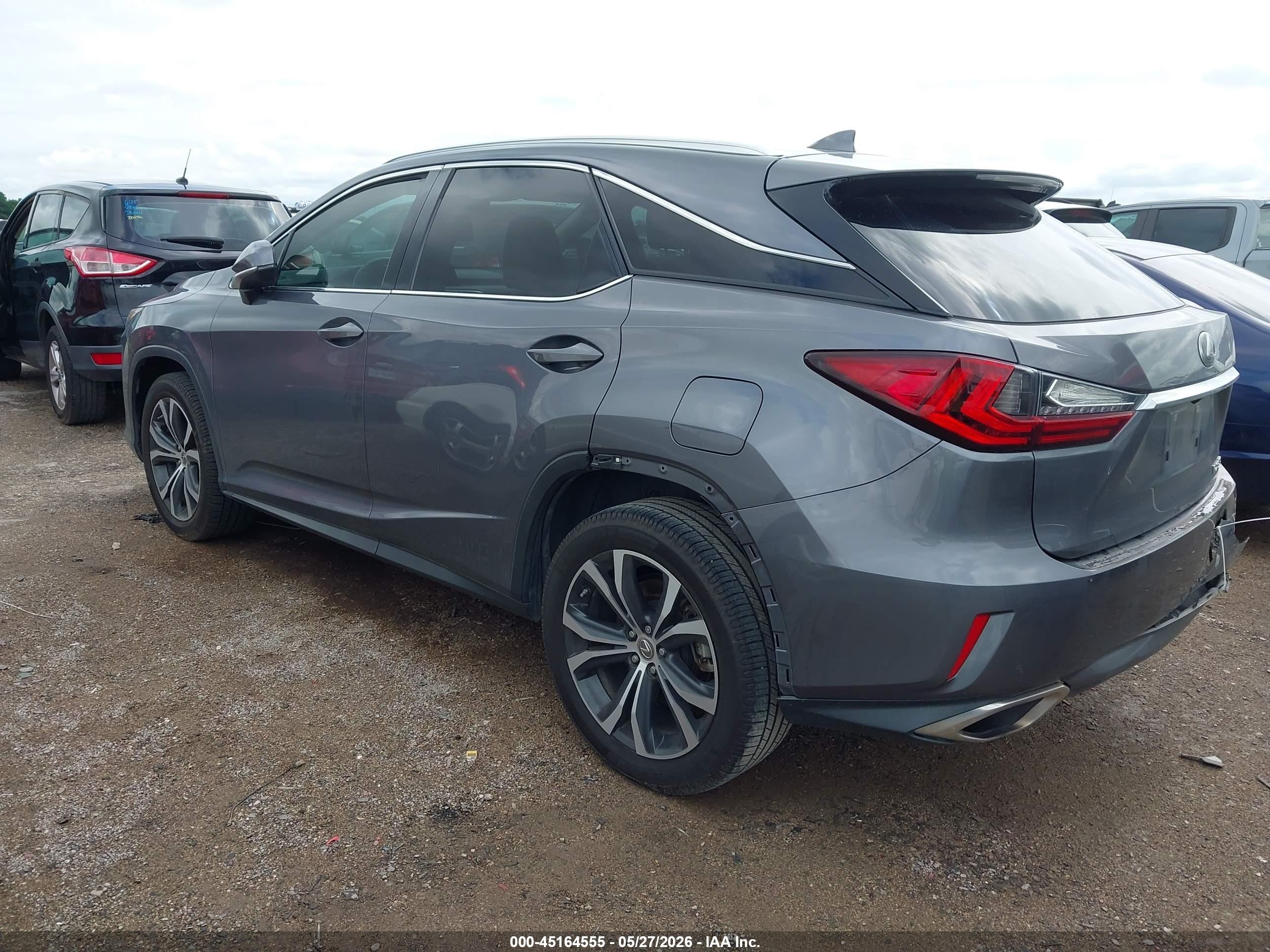 2016 Lexus Rx 350 Серый vin: 2T2ZZMCA0GC026327