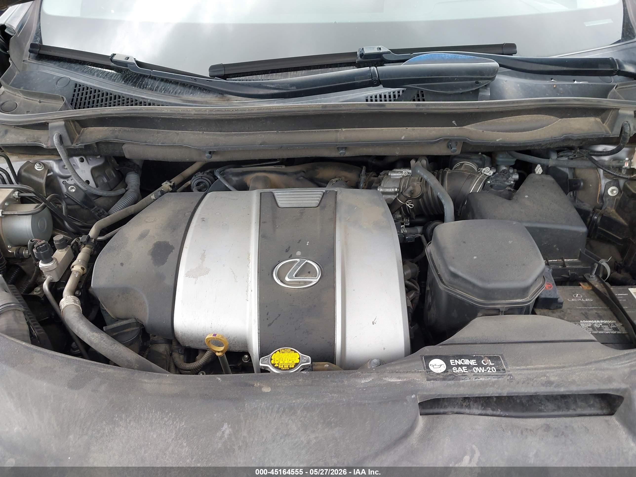 2016 Lexus Rx 350 Серый vin: 2T2ZZMCA0GC026327