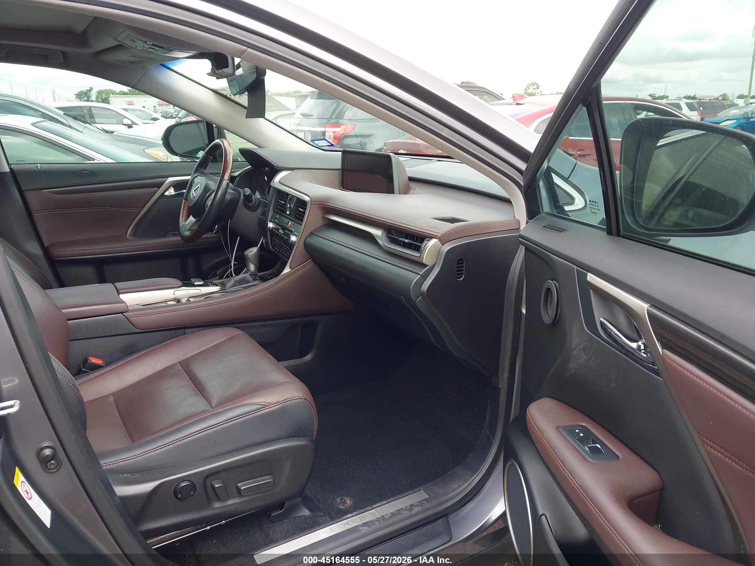 2016 Lexus Rx 350 Серый vin: 2T2ZZMCA0GC026327