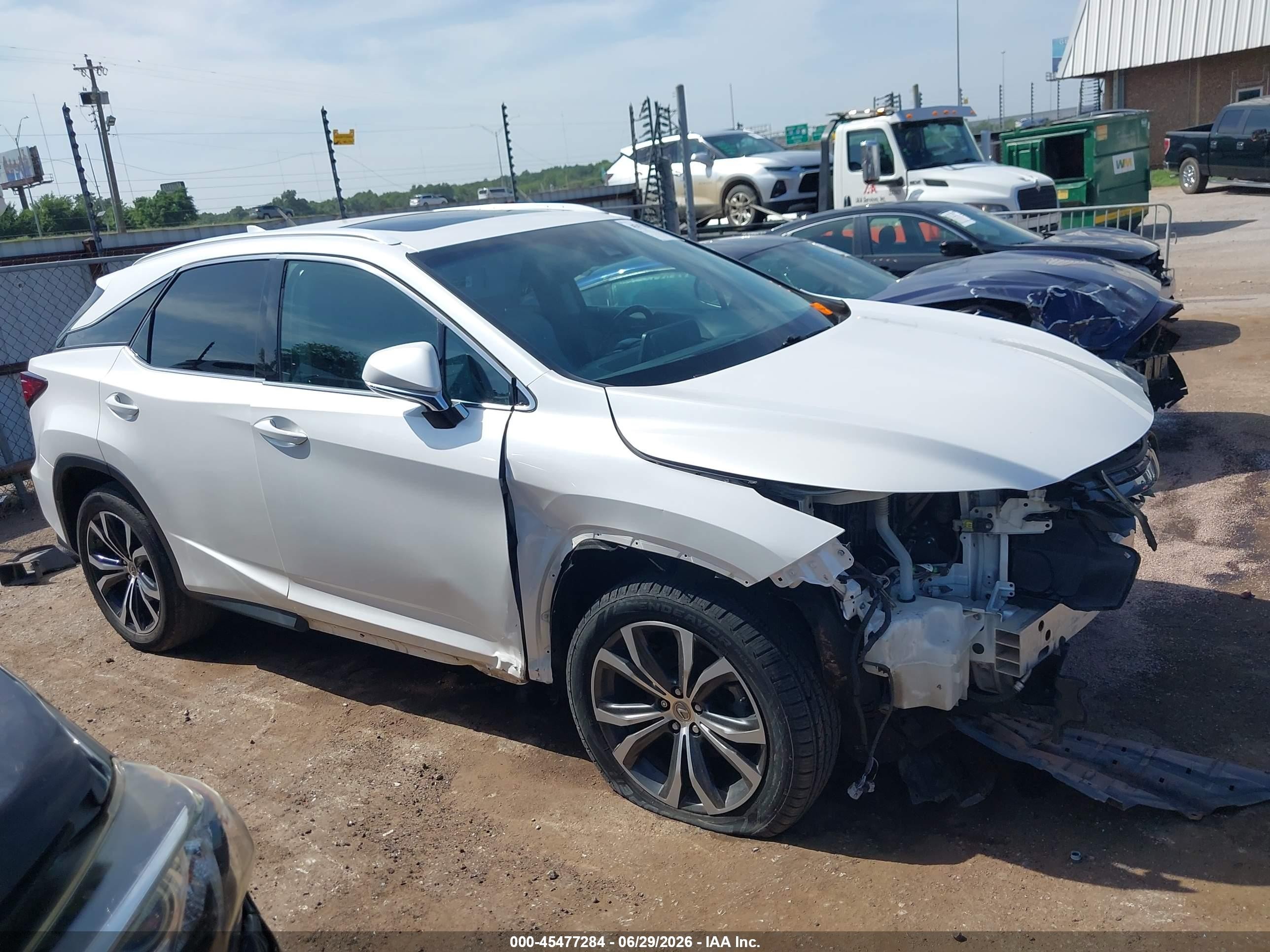 2017 Lexus Rx 350 White vin: 2T2ZZMCA0HC044425