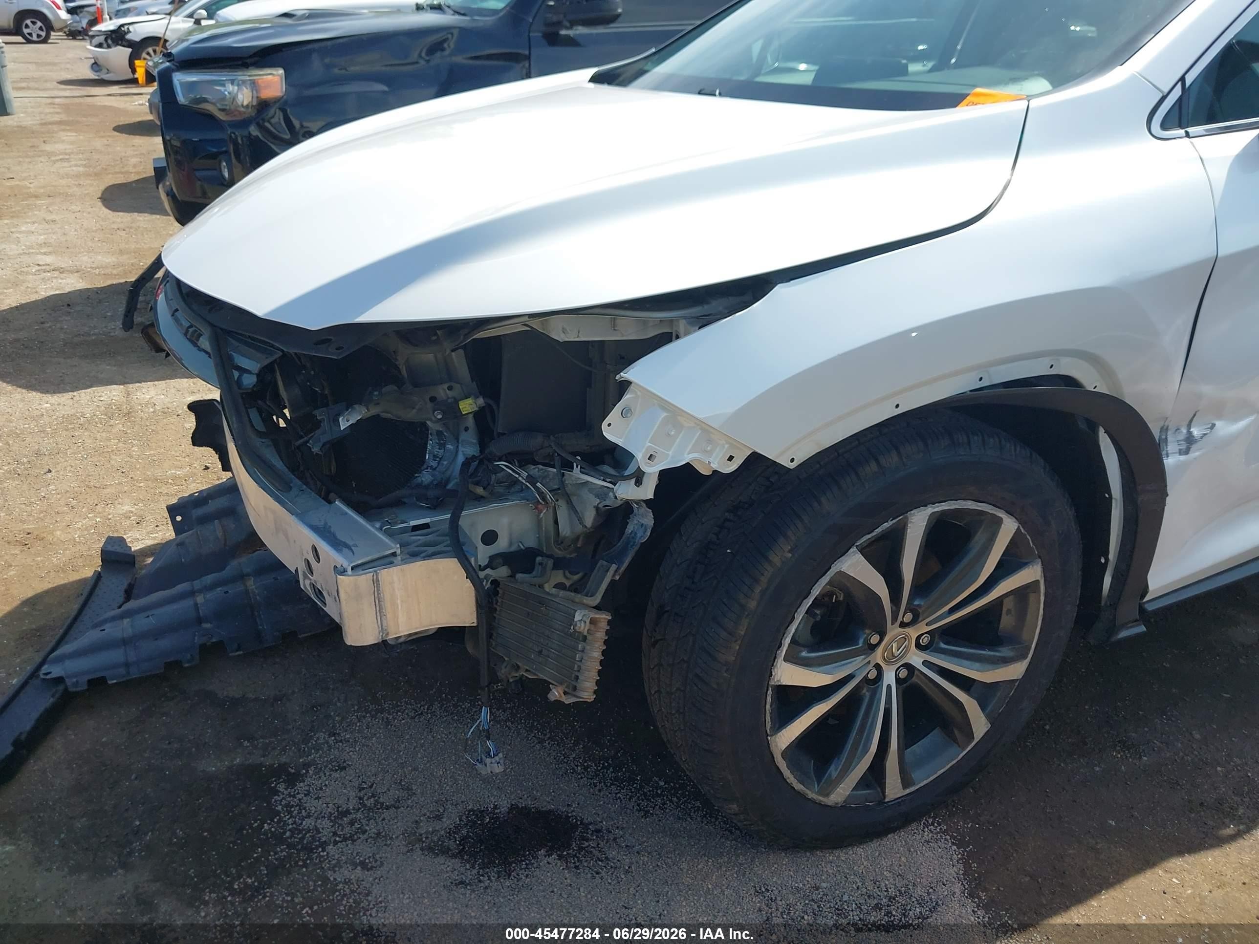 2017 Lexus Rx 350 White vin: 2T2ZZMCA0HC044425