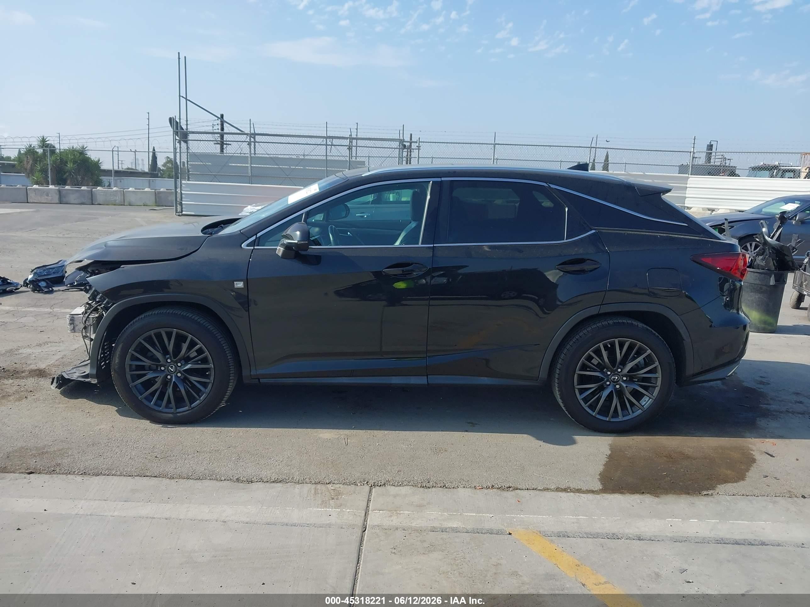 2017 Lexus Rx 350 F Sport Black vin: 2T2ZZMCA0HC048295