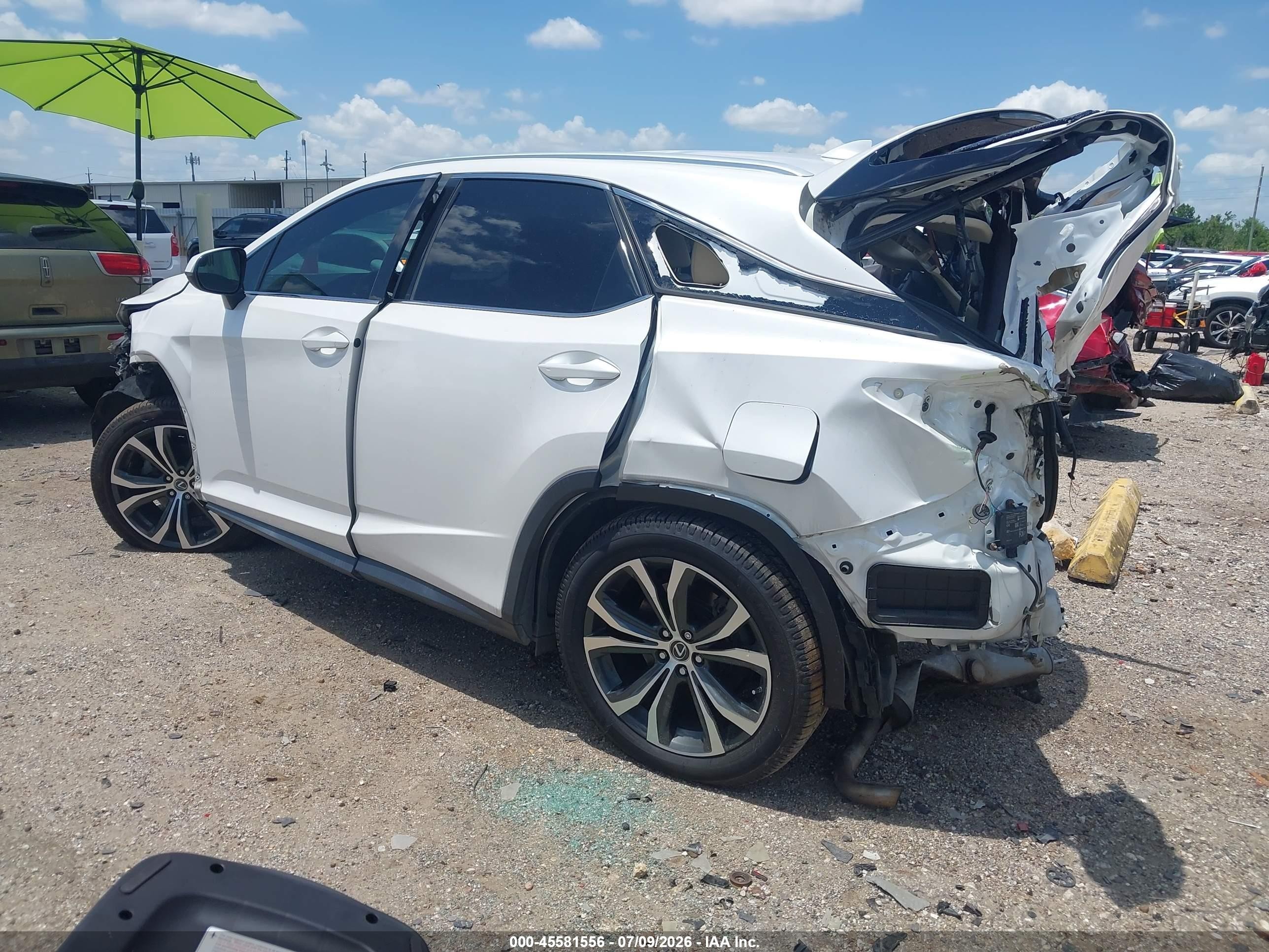 2018 Lexus Rx 350 White vin: 2T2ZZMCA0JC116326