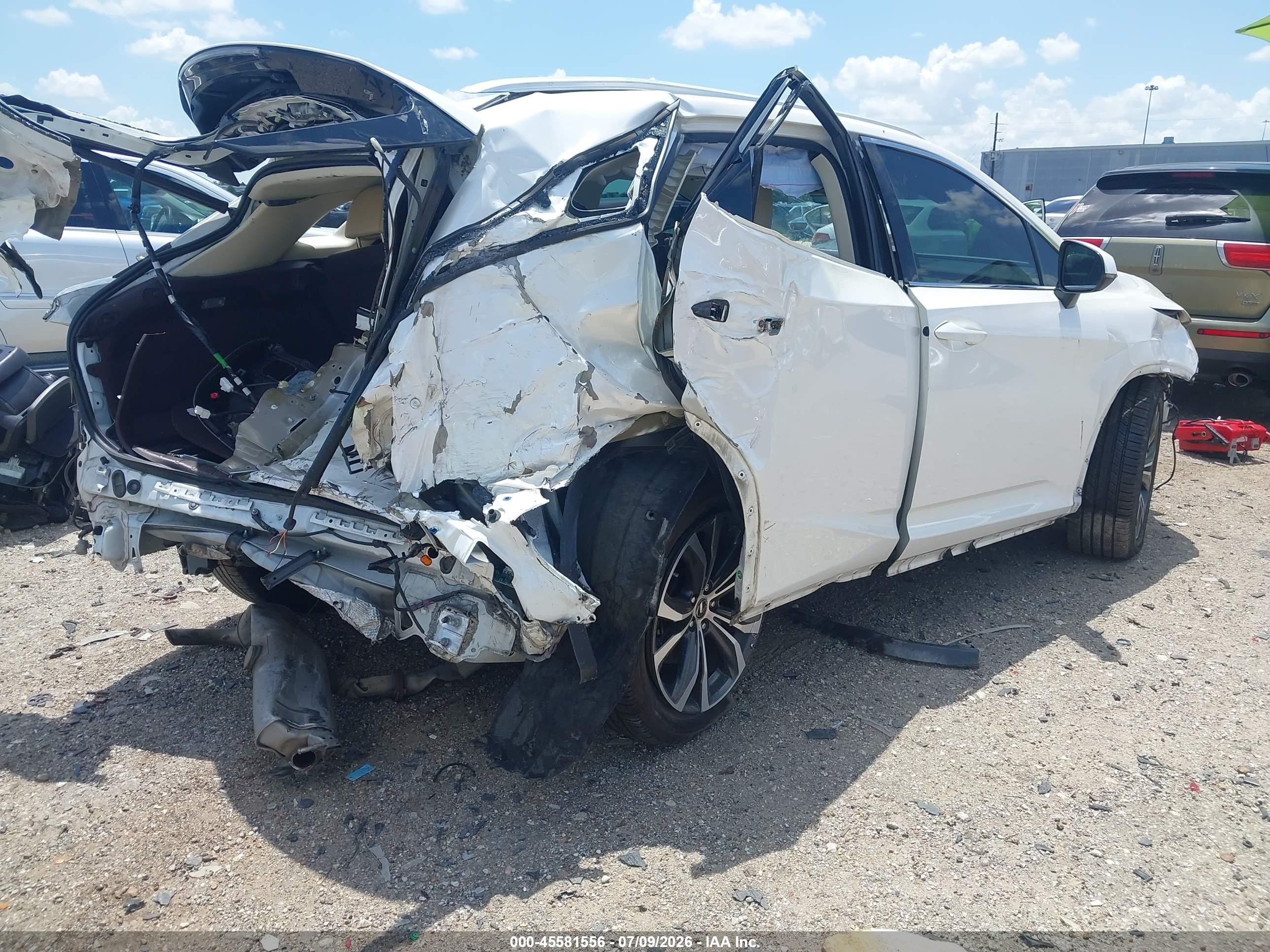 2018 Lexus Rx 350 White vin: 2T2ZZMCA0JC116326