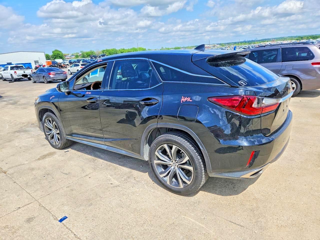 2019 Lexus Rx 350 Black vin: 2T2ZZMCA0KC128414