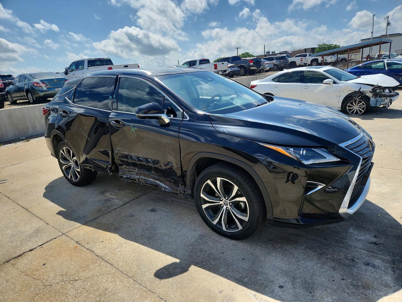 2019 Lexus Rx 350 Black vin: 2T2ZZMCA0KC128414
