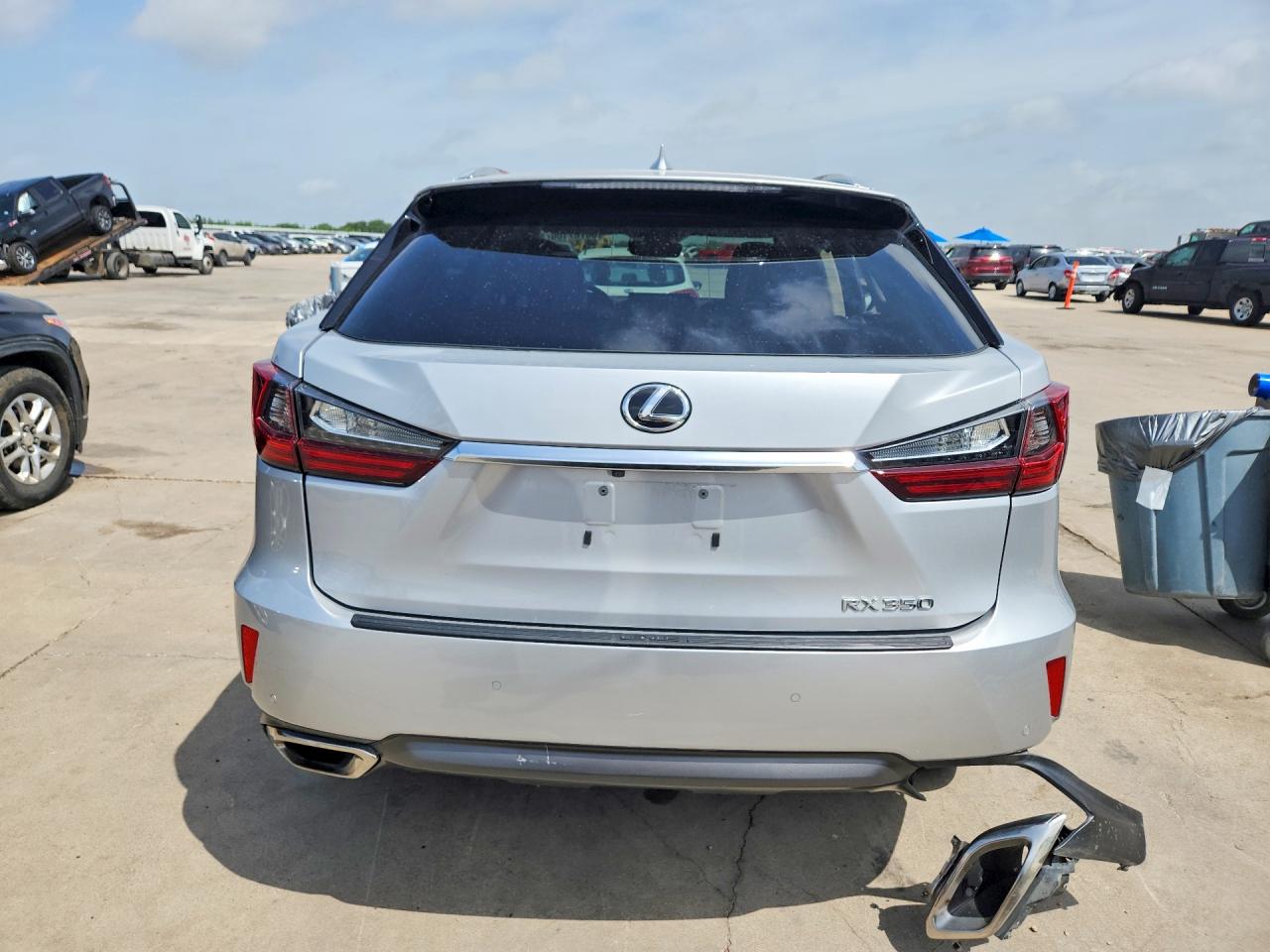 2019 Lexus Rx 350 Base Silver vin: 2T2ZZMCA1KC124694