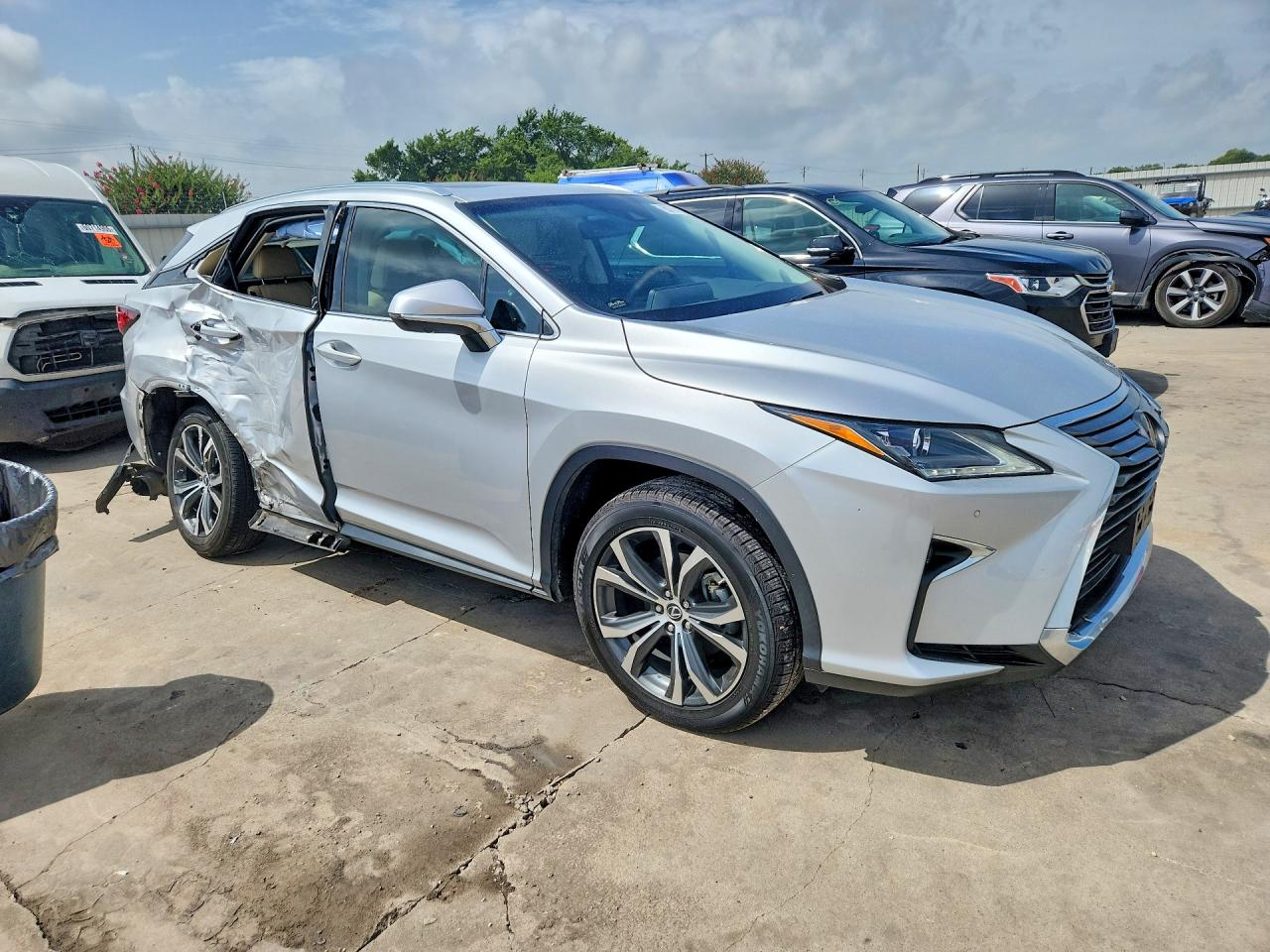 2019 Lexus Rx 350 Base Silver vin: 2T2ZZMCA1KC124694