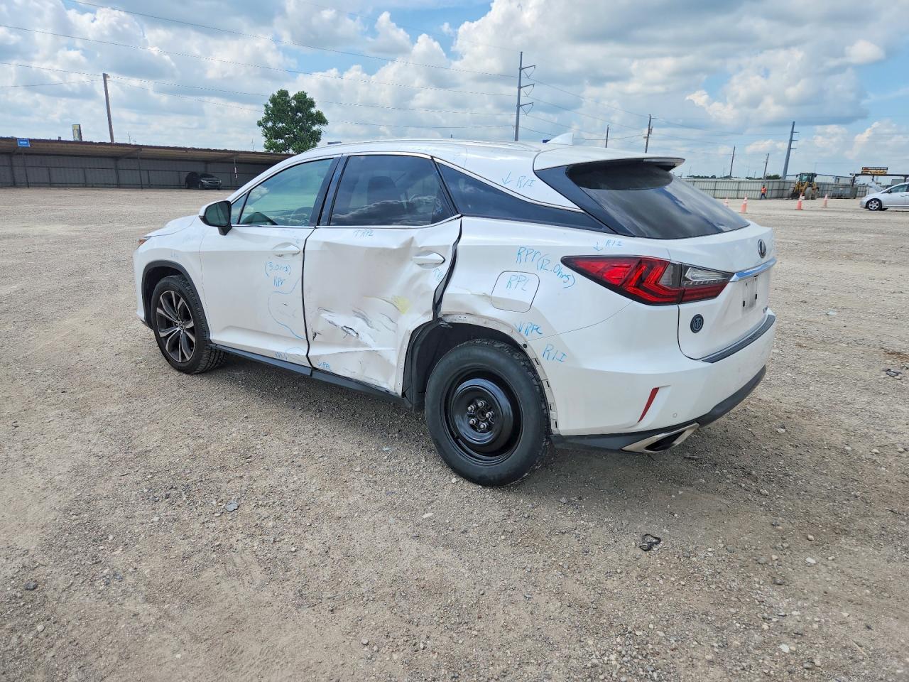 2019 Lexus Rx 350 Base White vin: 2T2ZZMCA1KC127529