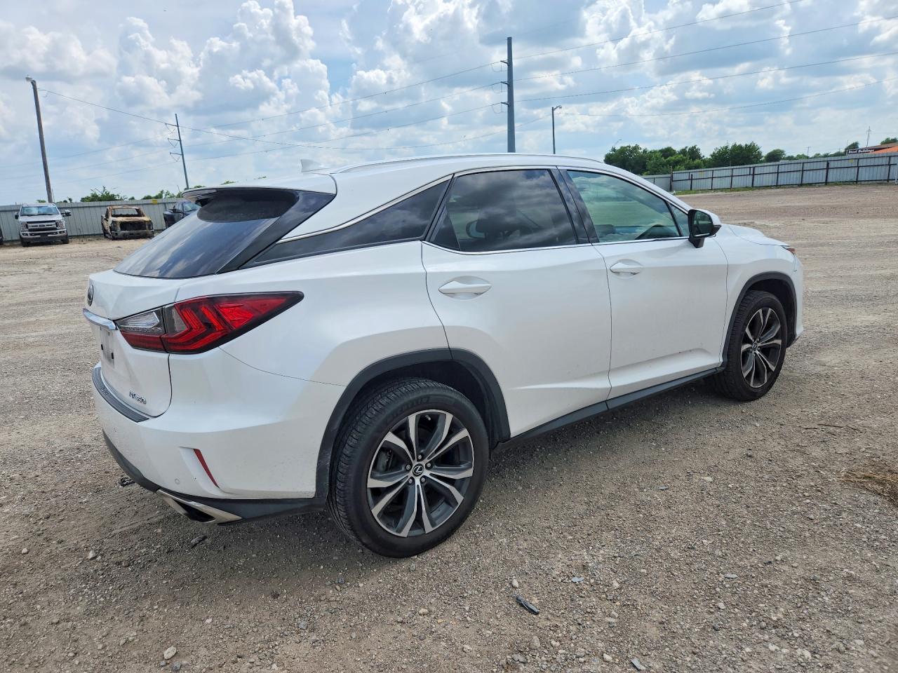 2019 Lexus Rx 350 Base White vin: 2T2ZZMCA1KC127529