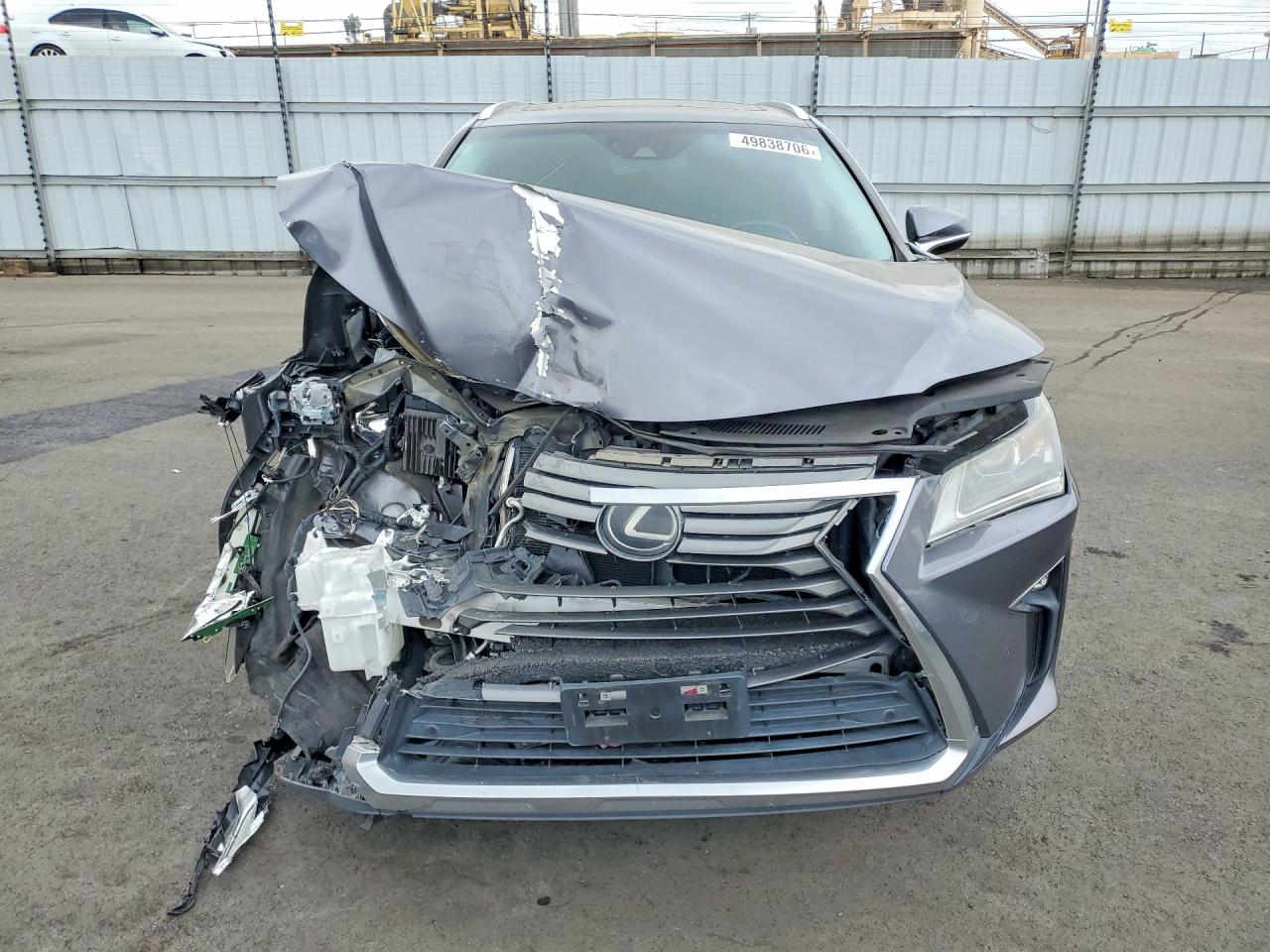 2019 Lexus Rx 350 Base Gray vin: 2T2ZZMCA2KC139866