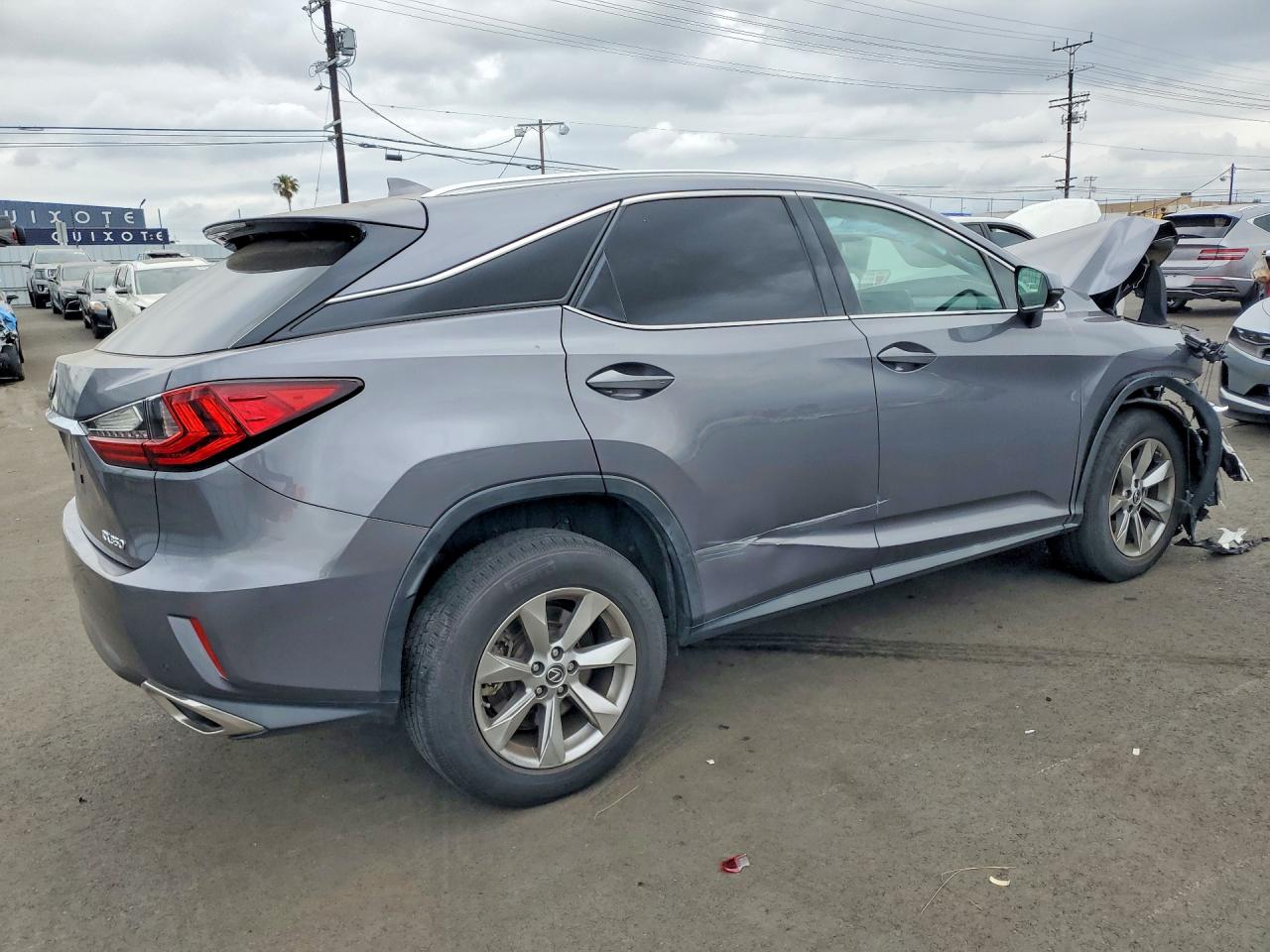 2019 Lexus Rx 350 Base Gray vin: 2T2ZZMCA2KC139866