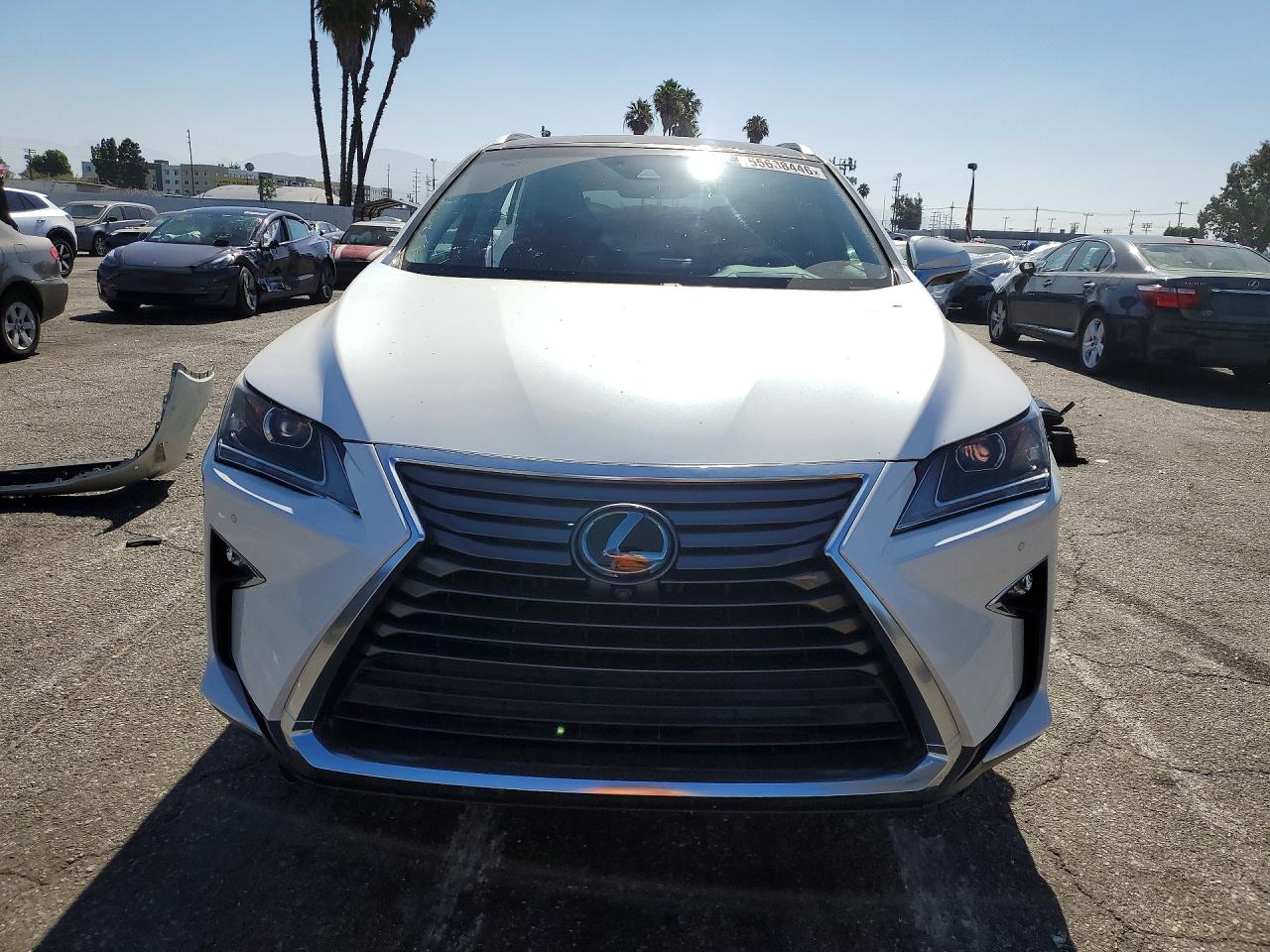 2017 Lexus Rx 350 Base White vin: 2T2ZZMCA3HC036206