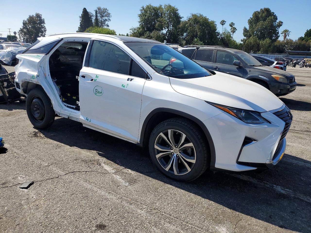2017 Lexus Rx 350 Base White vin: 2T2ZZMCA3HC036206