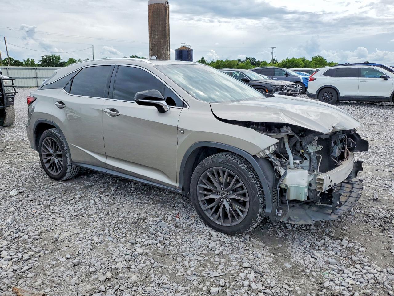 2017 Lexus Rx 350 F Sport Beige vin: 2T2ZZMCA4HC051491