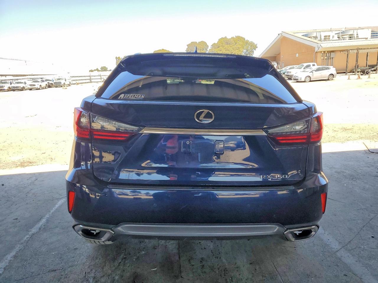 2017 Lexus Rx 350 Base Blue vin: 2T2ZZMCA5HC053542