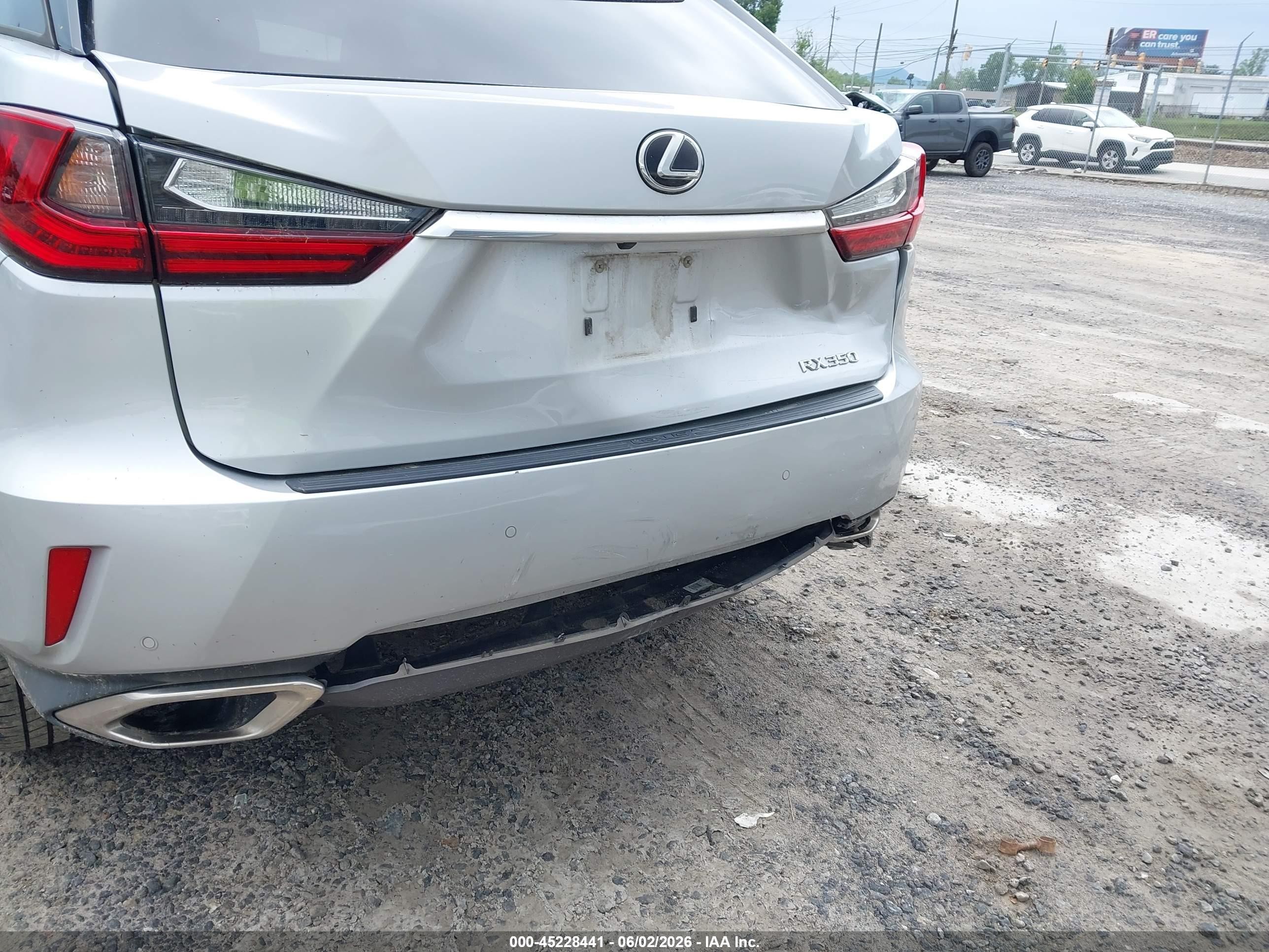 2017 Lexus Rx 350 Серебряный vin: 2T2ZZMCA5HC057932