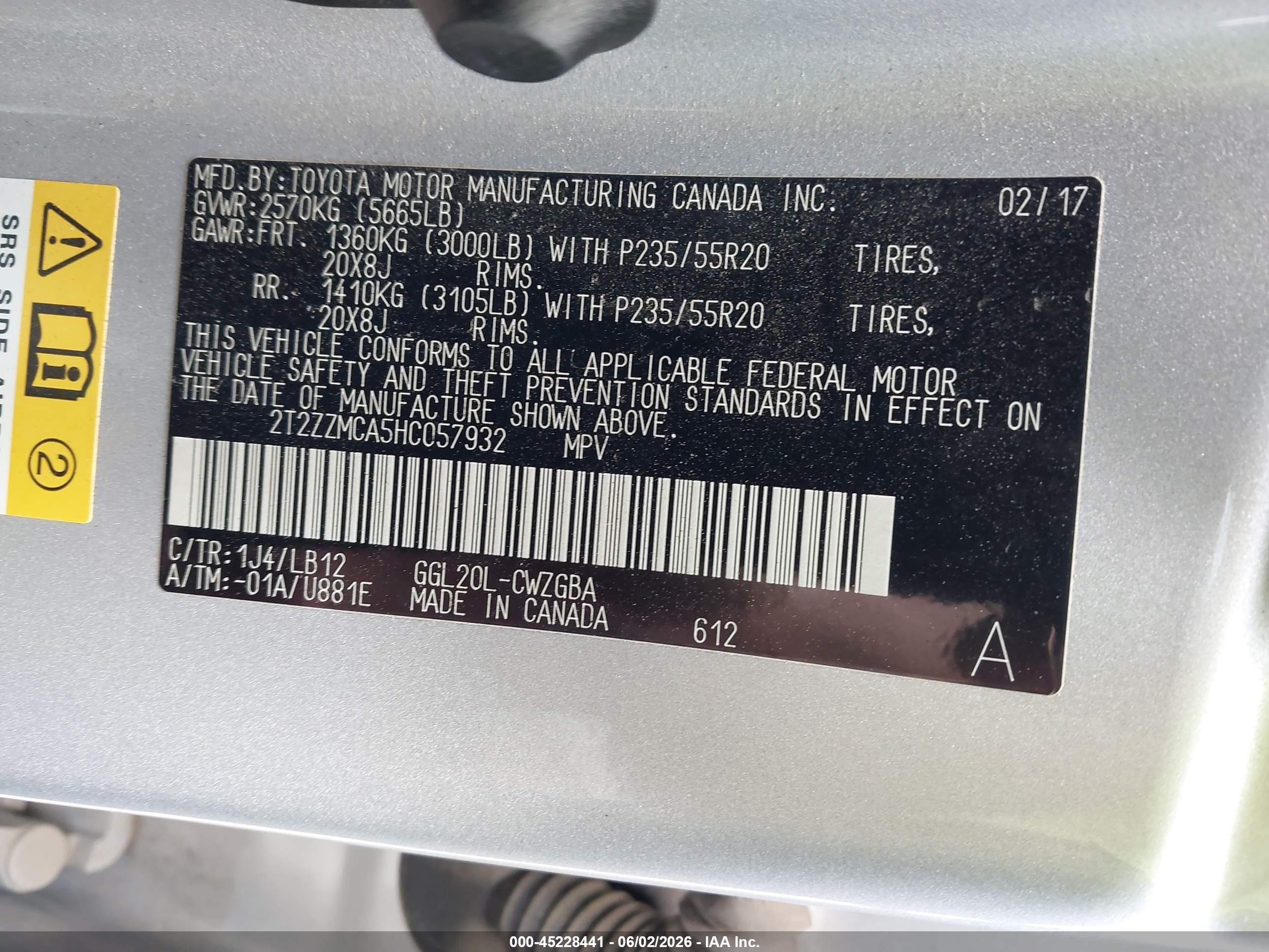 2017 Lexus Rx 350 Серебряный vin: 2T2ZZMCA5HC057932